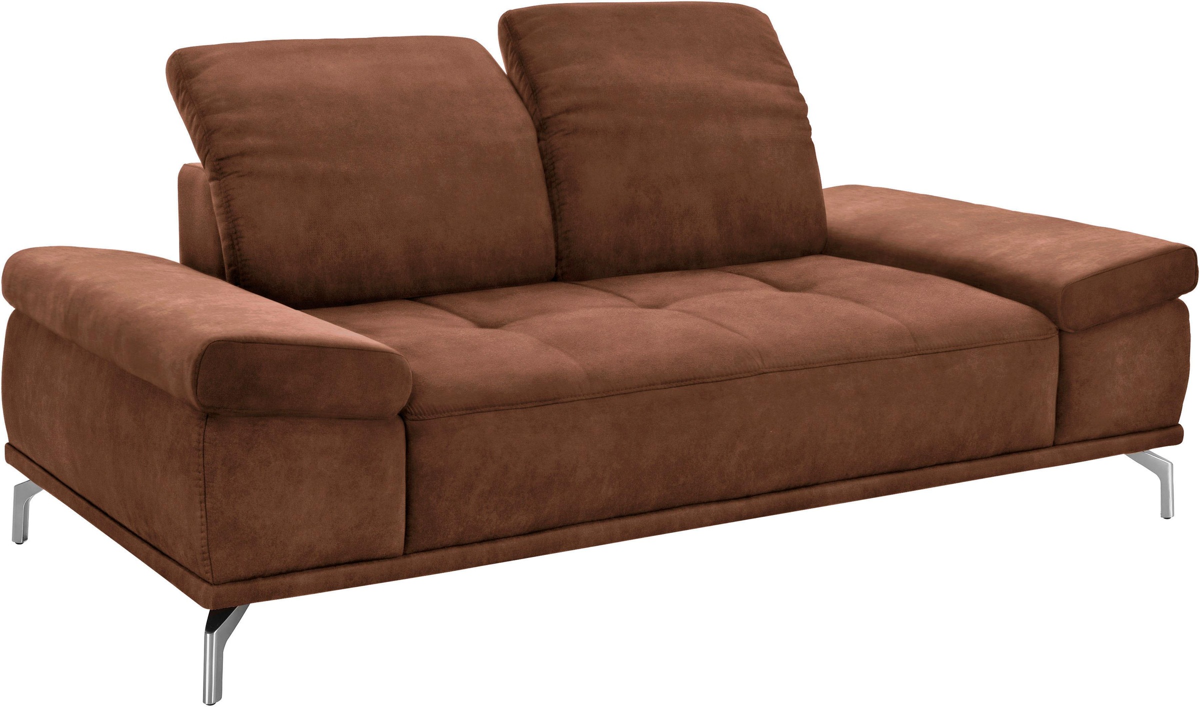 Home affaire 2-Sitzer "Caluna" mit Sitztiefen- und Kopfteilverstellung günstig online kaufen