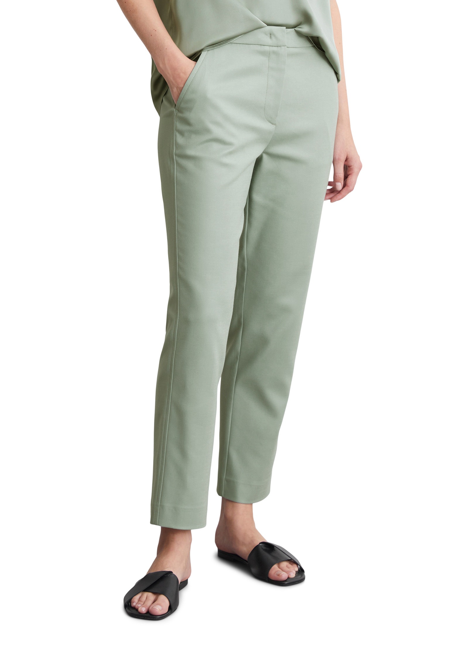 Marc OPolo Chinohose "aus Organic-Cotton-Stretch-Viskose-Mix"