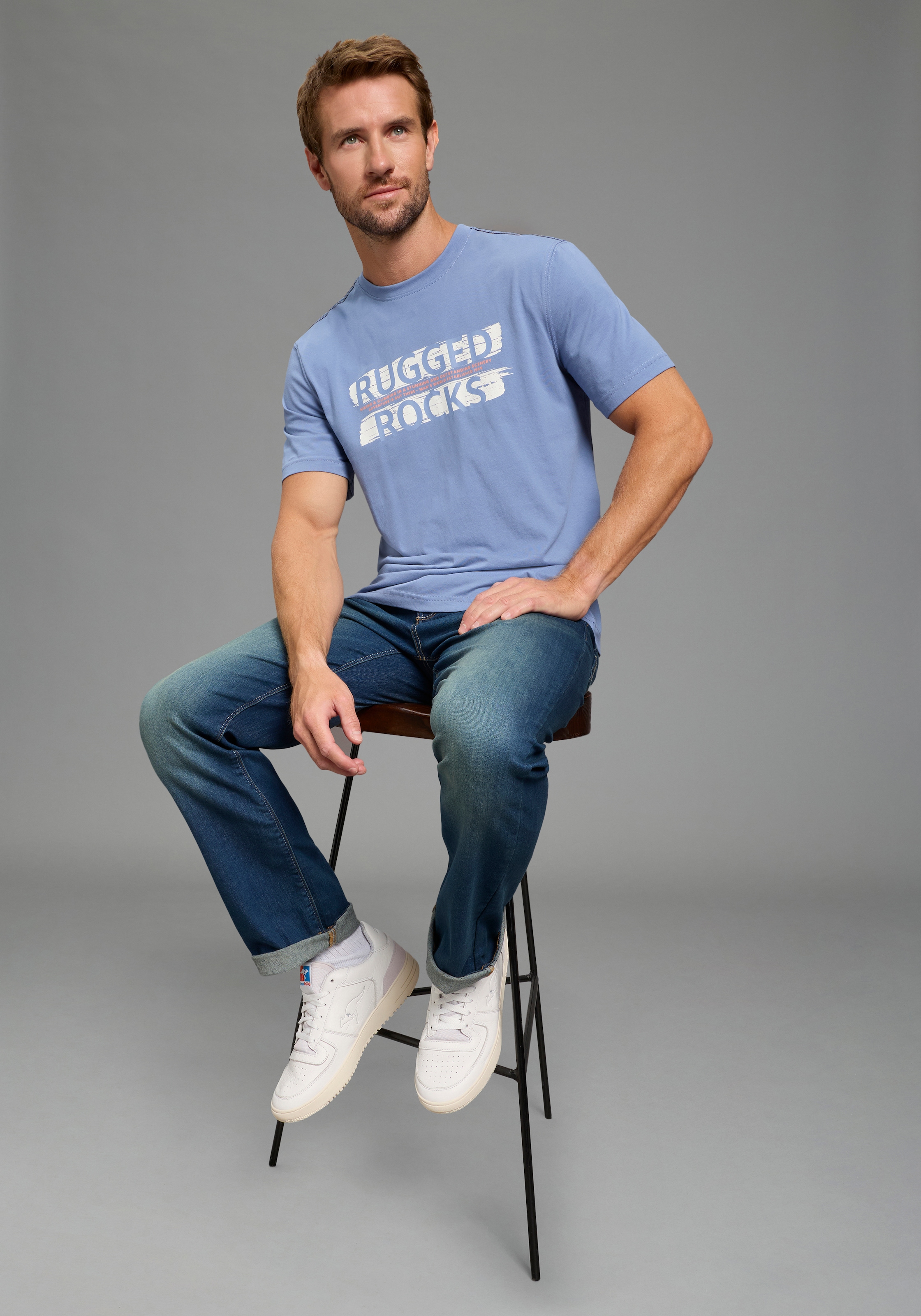 Mans World Muscleshirt "Neue Kollektion" casual Stil, Kurzarm, normale Pass günstig online kaufen