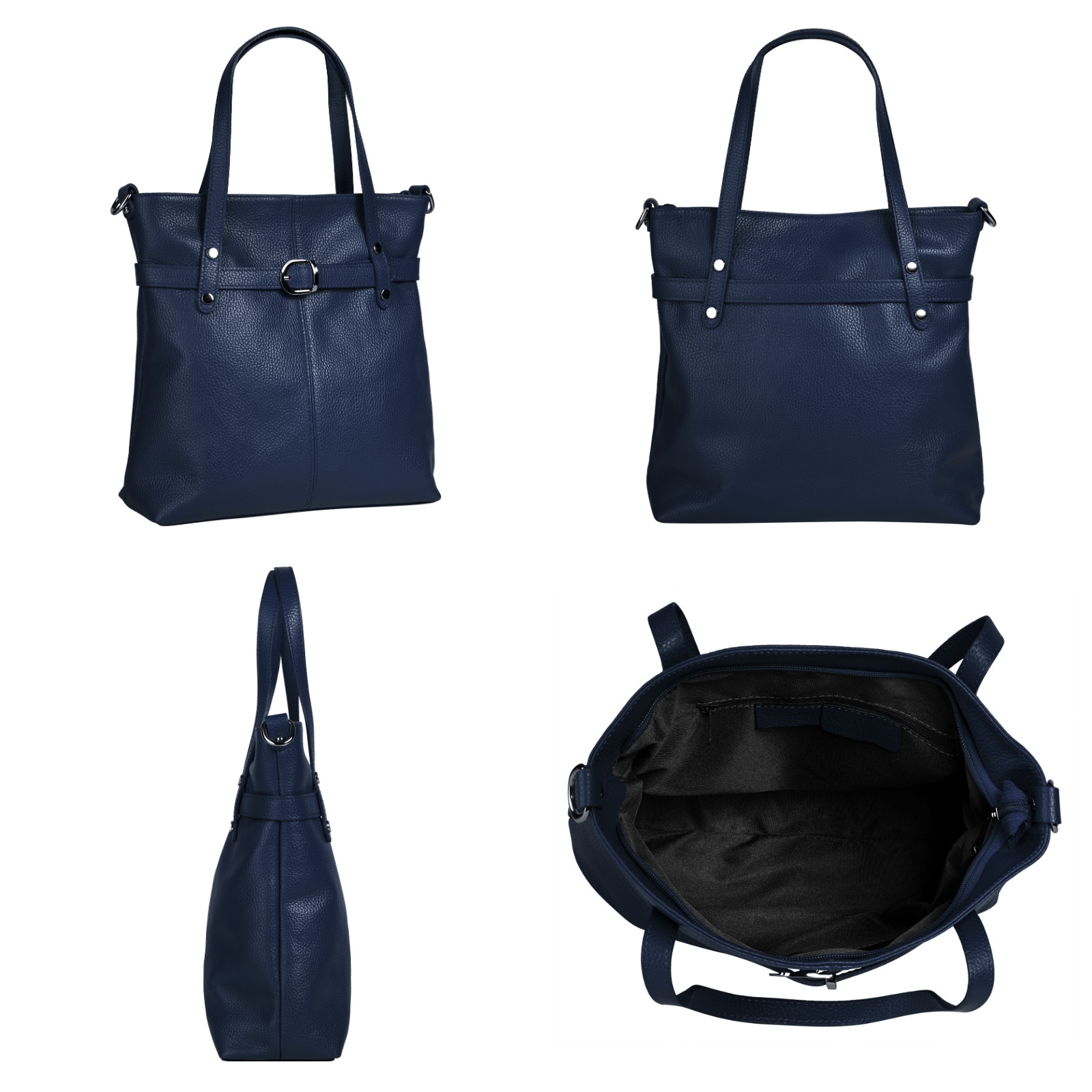 Cluty Shopper, echt Leder, Made in Italy