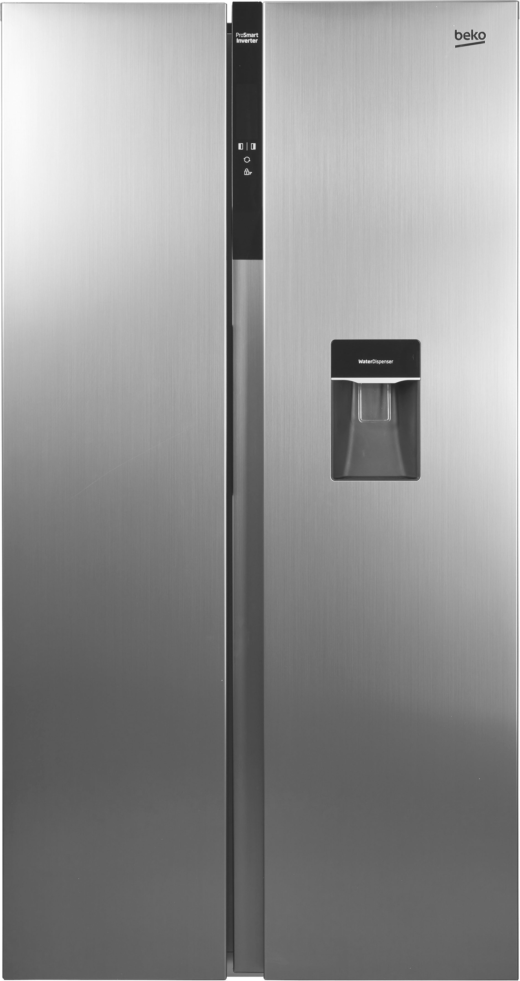 BEKO Side-by-Side "GNO5322WDXPN 8997663200" 177 cm hoch 90 cm breit günstig online kaufen