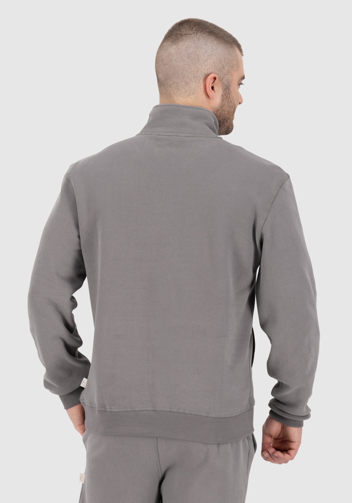 Sergio Tacchini Sweatshirt »NINO RELAXED 1/4 ZIP SWEATER Herren«, Sweatshirt Herren, Fleece Pullover, Troyer, Retro, Outdoor, Sale