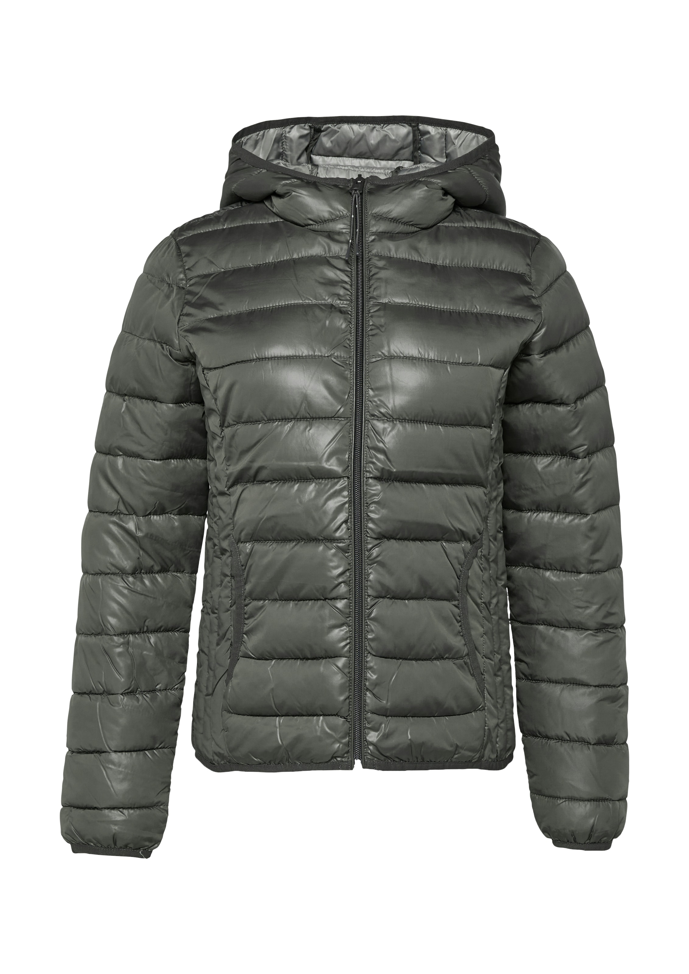 QS Outdoorjacke, mit Kapuze, mit Kapuze