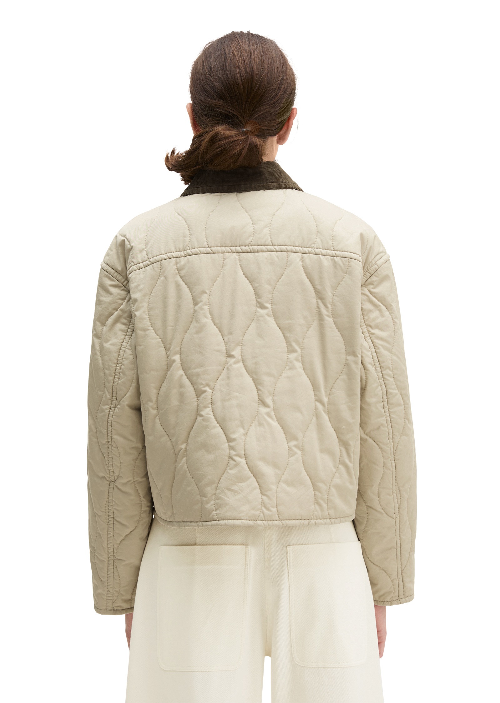 Marc O'Polo Outdoorjacke »aus wasserabweisendem Twill«