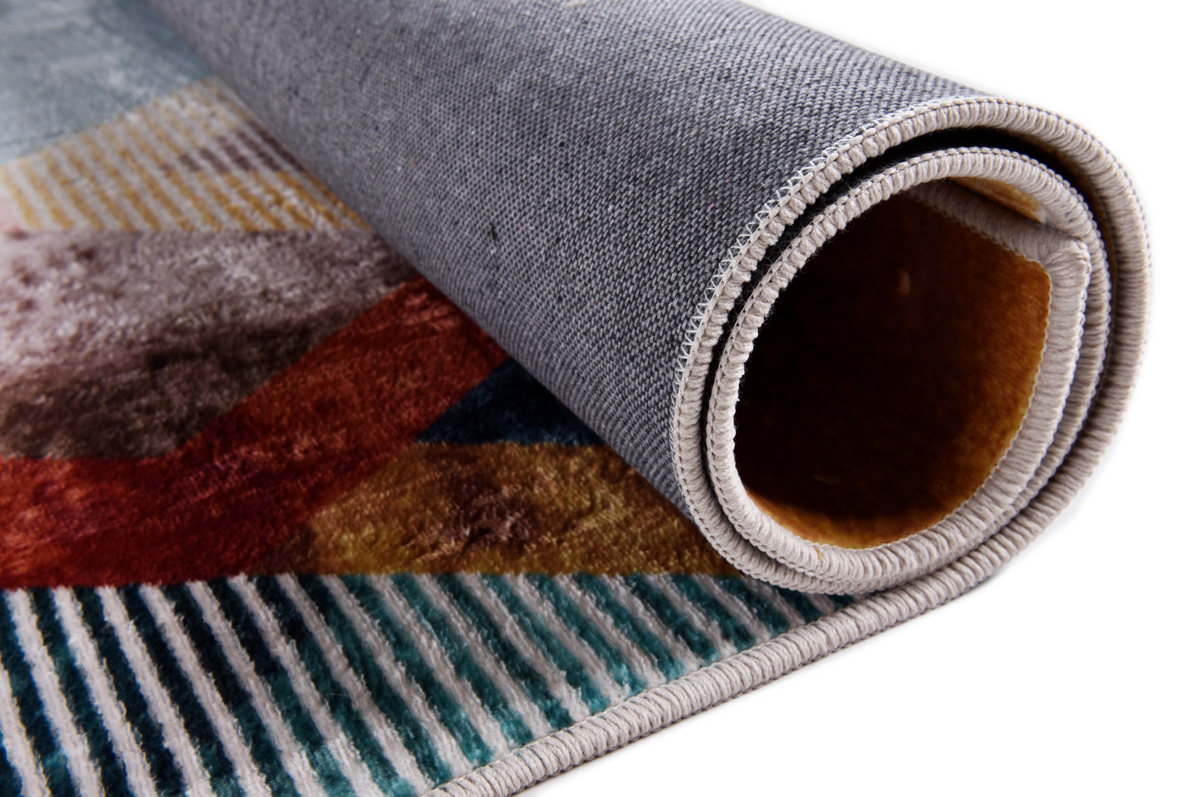 Gino Falcone Teppich »Rachele GF-088«, rechteckig, 6 mm Höhe, Kurzflor, modernes Design, ideal im Wohnzimmer & Schlafzimmer