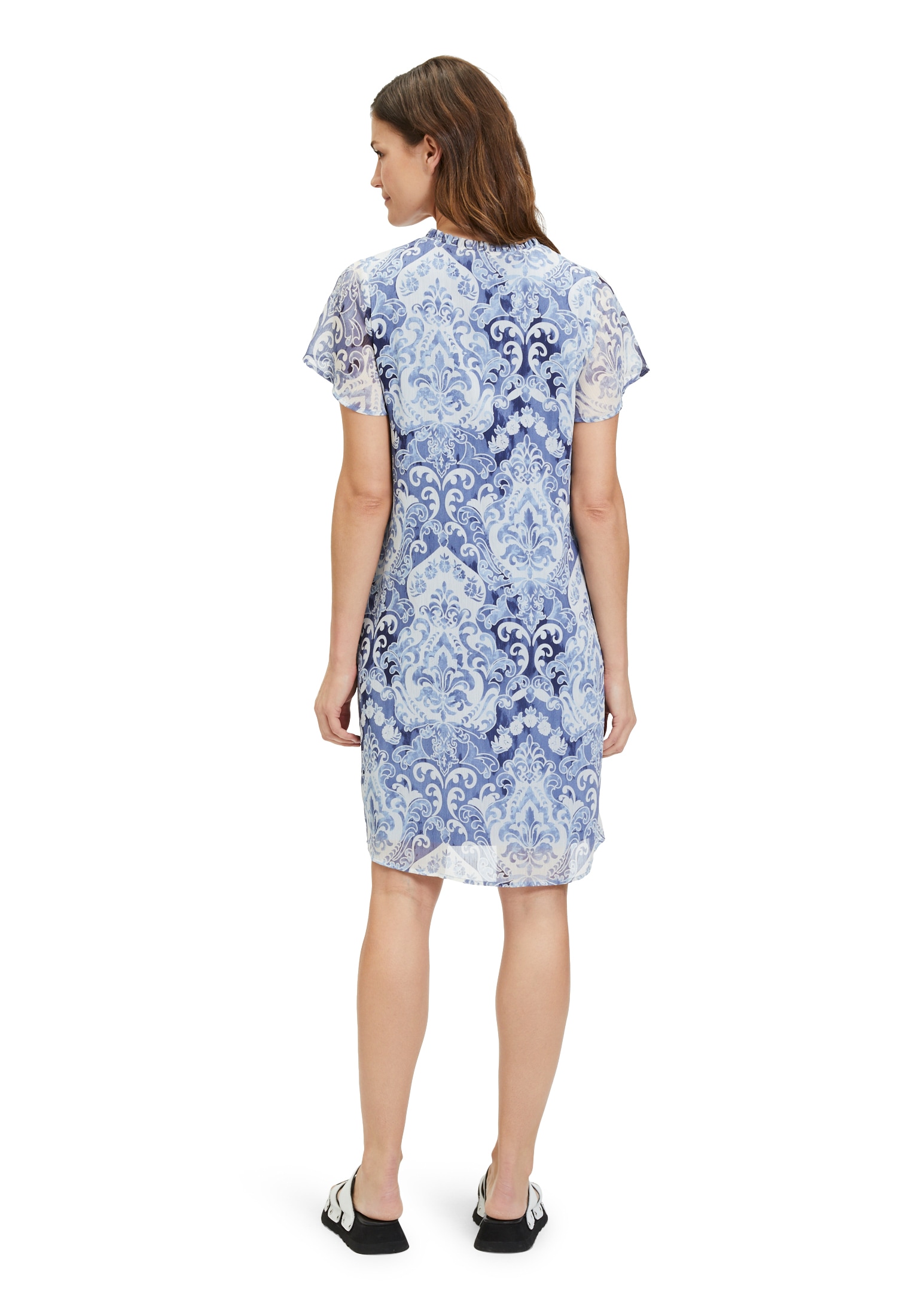 Cartoon Sommerkleid »Cartoon Freizeitkleid mit Rüschen«, Material