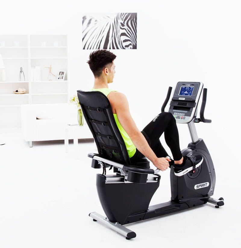 Spirit Fitness Liege-Ergometer »XBR 25«, Schwungmasse ca. 18 kg, 20 Widerstandsstufen