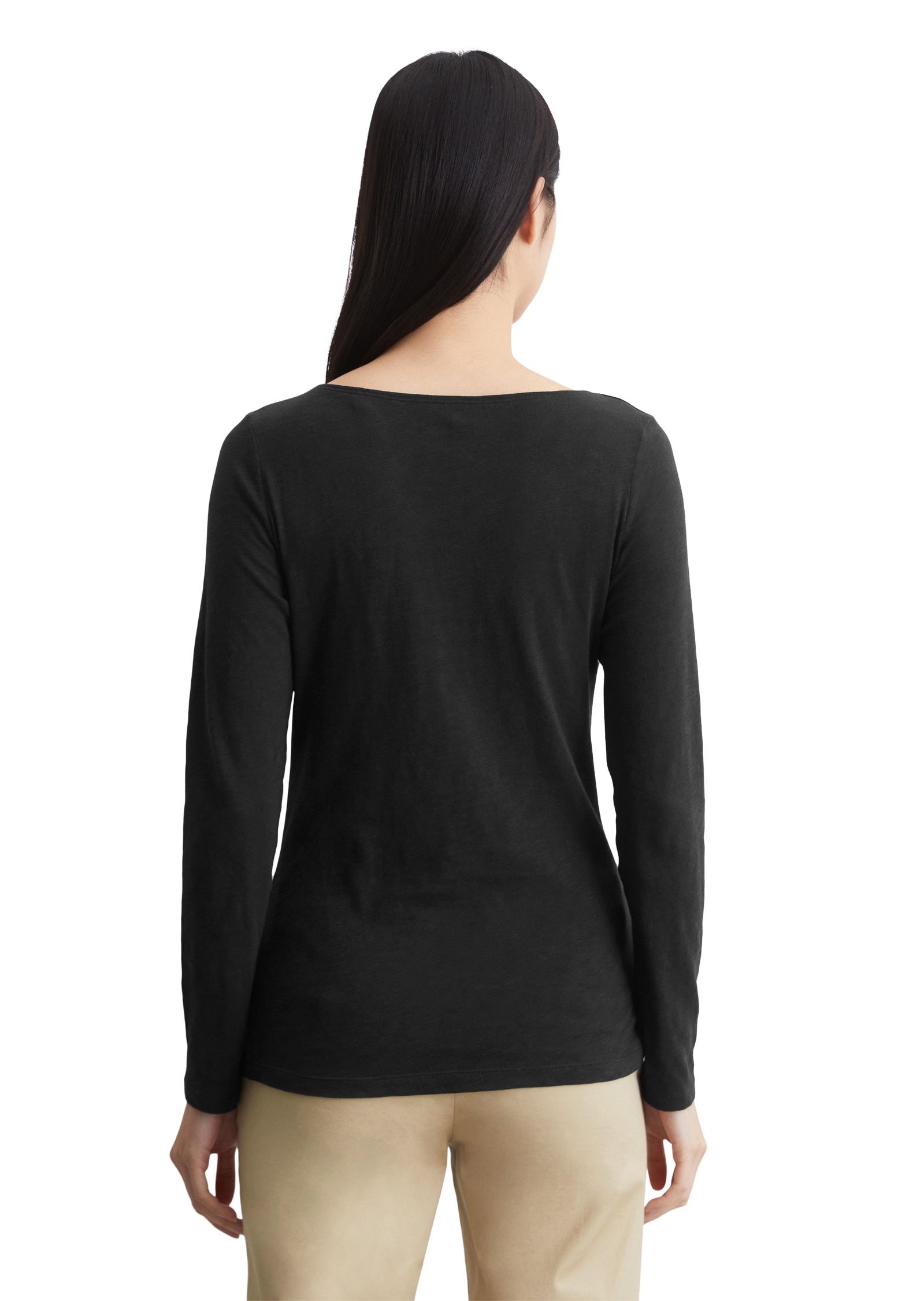 Marc O'Polo Langarmshirt »aus Organic Cotton«