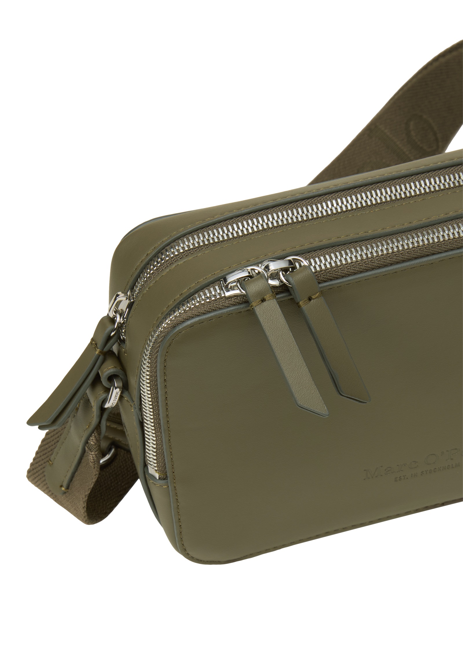 Marc O'Polo Accessories Umhängetasche »VALA«, Bodybag, Schultertasche mit breitem Logo-Gurtband