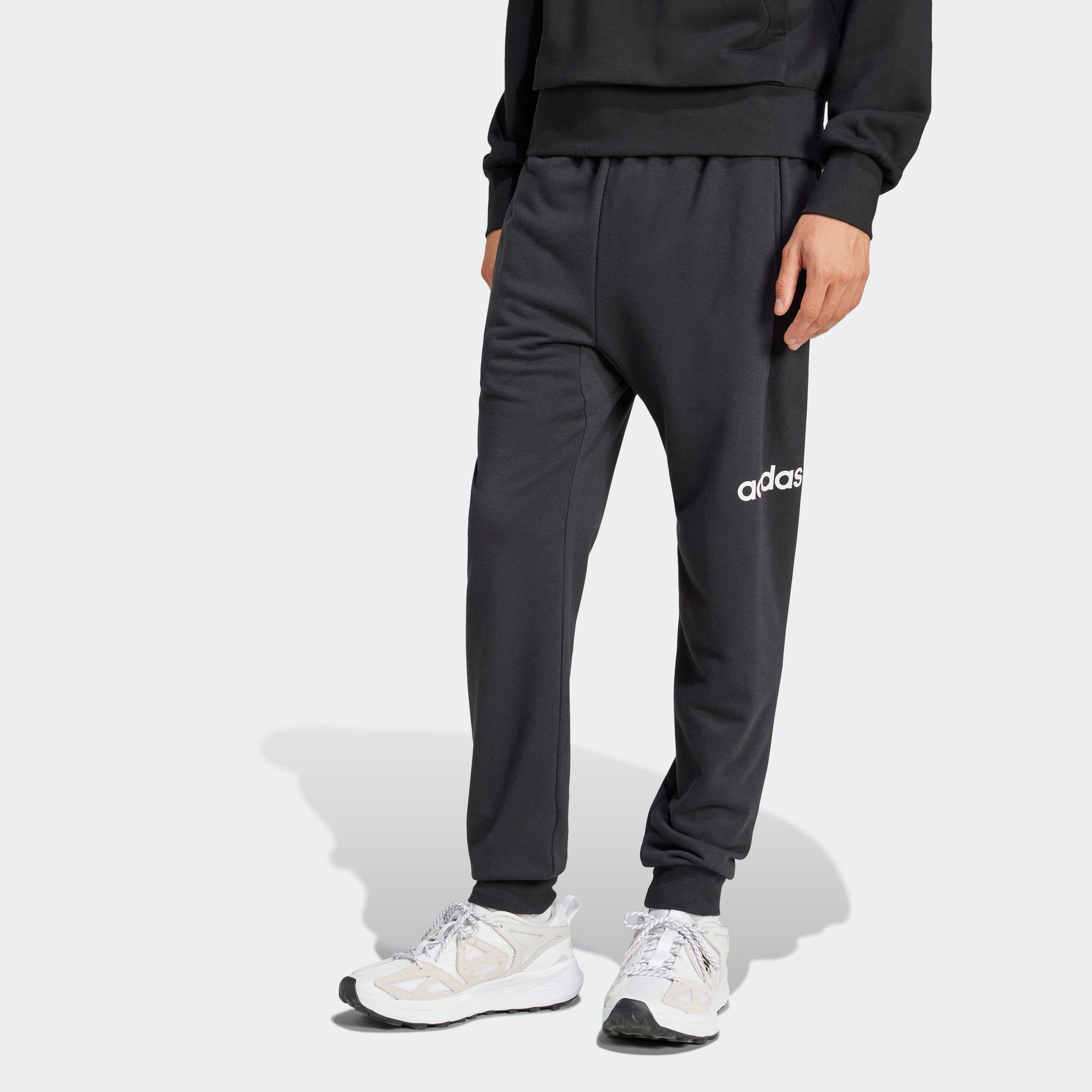 adidas Sportswear Sporthose "M LIN FT PT", (1 tlg.), aus weichem French Ter günstig online kaufen