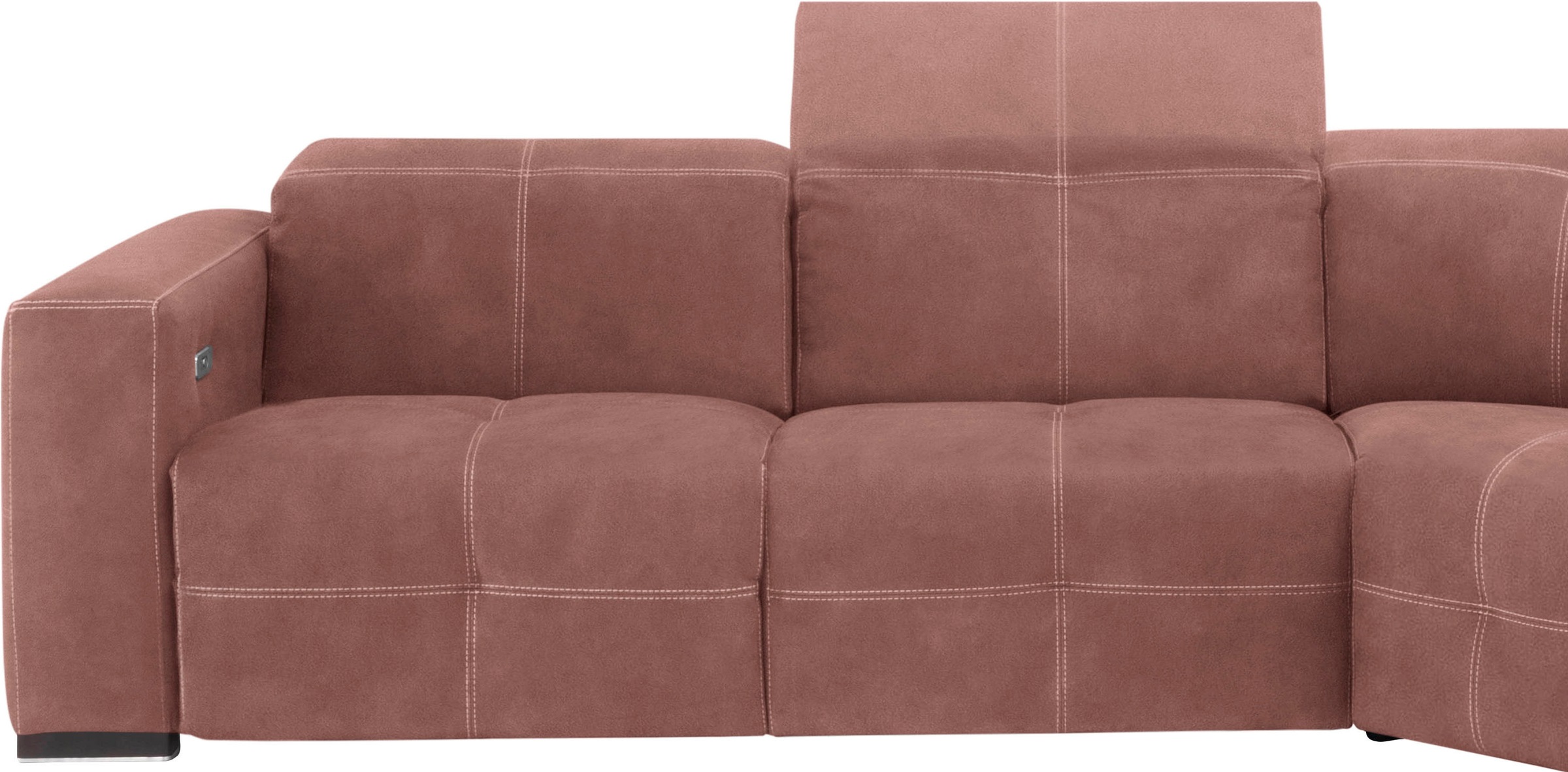 Thumbnail - Egoitaliano Ecksofa "Sauvanne, Designsofa der Extraklasse, elegant und bequem", wahlweise mit elektrischer Relaxfunktion...