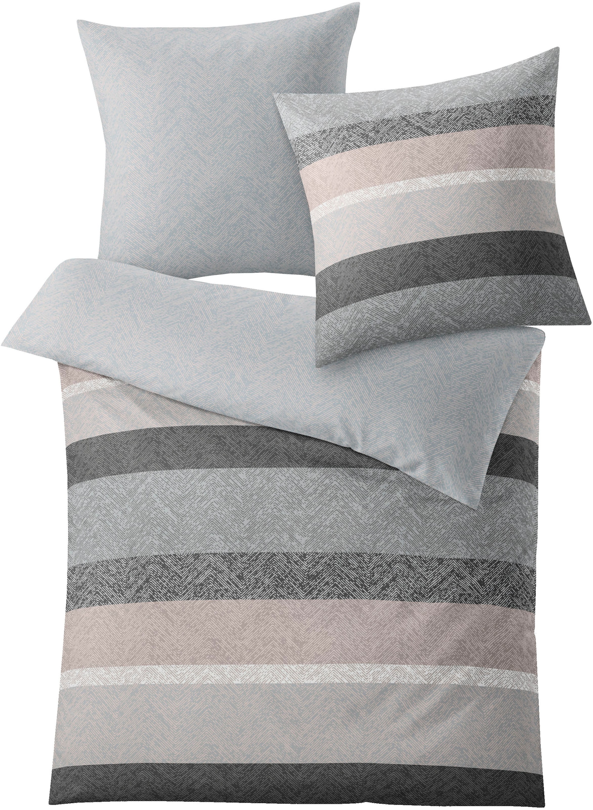 Kleine Wolke Wendebettwäsche "Gwen" 2 Stk. tlg. mit Streifen günstig online kaufen