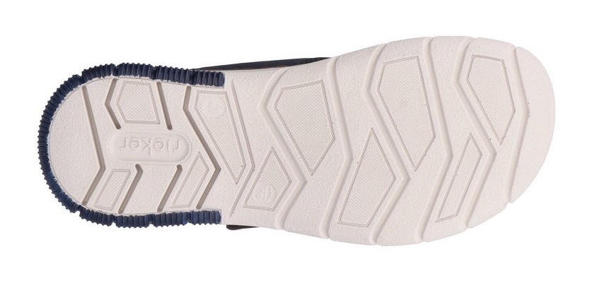 Thumbnail - Rieker Pantolette, Sommerschuh, Schlappen, Klettschuh, mit Klettriemchen