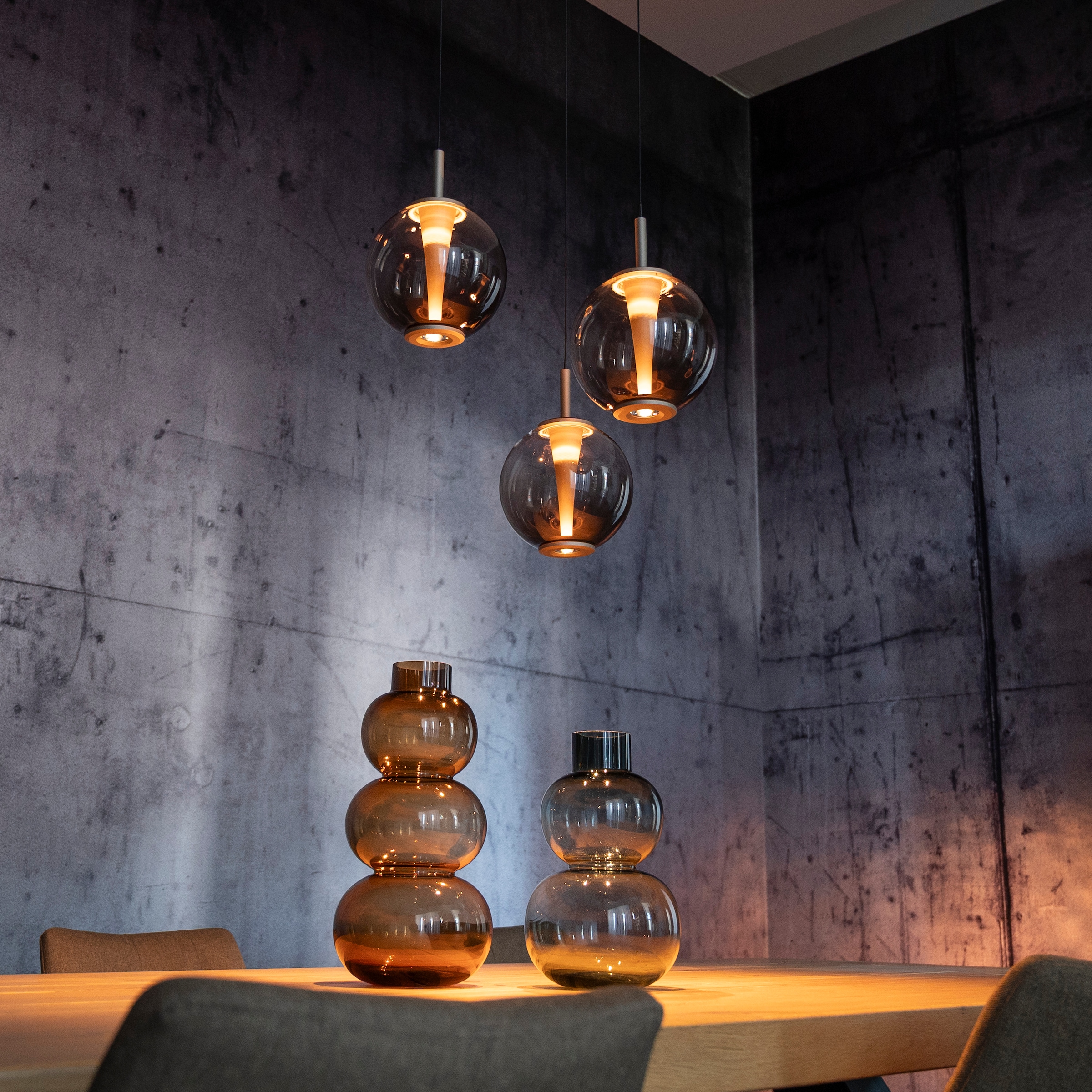 Neuhaus PURE LED Pendelleuchte »PURE E-Infinity« LED-Board 1 Stk. warmweiß - kaltweiß e-SLIDE® Funktion, CCT, dimmbar, Fernbedienung