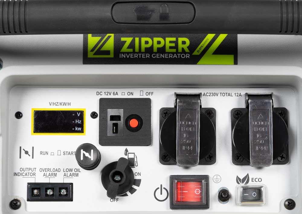 ZIPPER Stromerzeuger, INVERTER Technologie – für sensible Geräte (Computer, etc.)