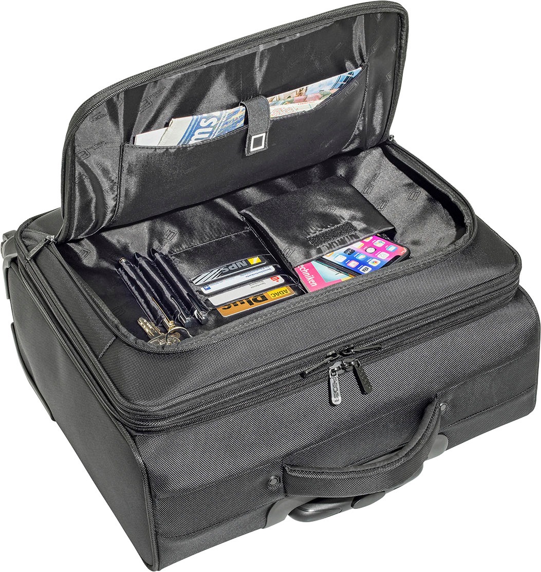 PEDEA Laptoptasche »Trolley Rollkoffer PREMIUM PLUS Laptop-Fach bis 17,3 Zoll (43,9 cm)«