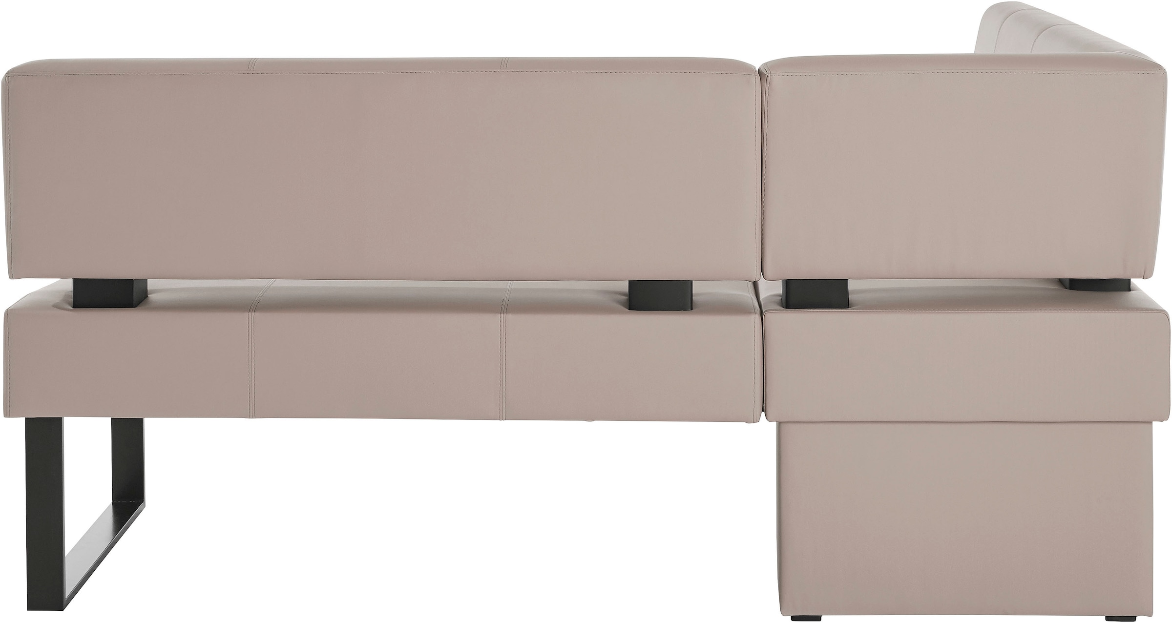 OTTO home Eckbank »Oliver mit Metallgestell, Küchenbank« verschiedene Bezüge Cord Esszimmerbank OTTOs Choice
