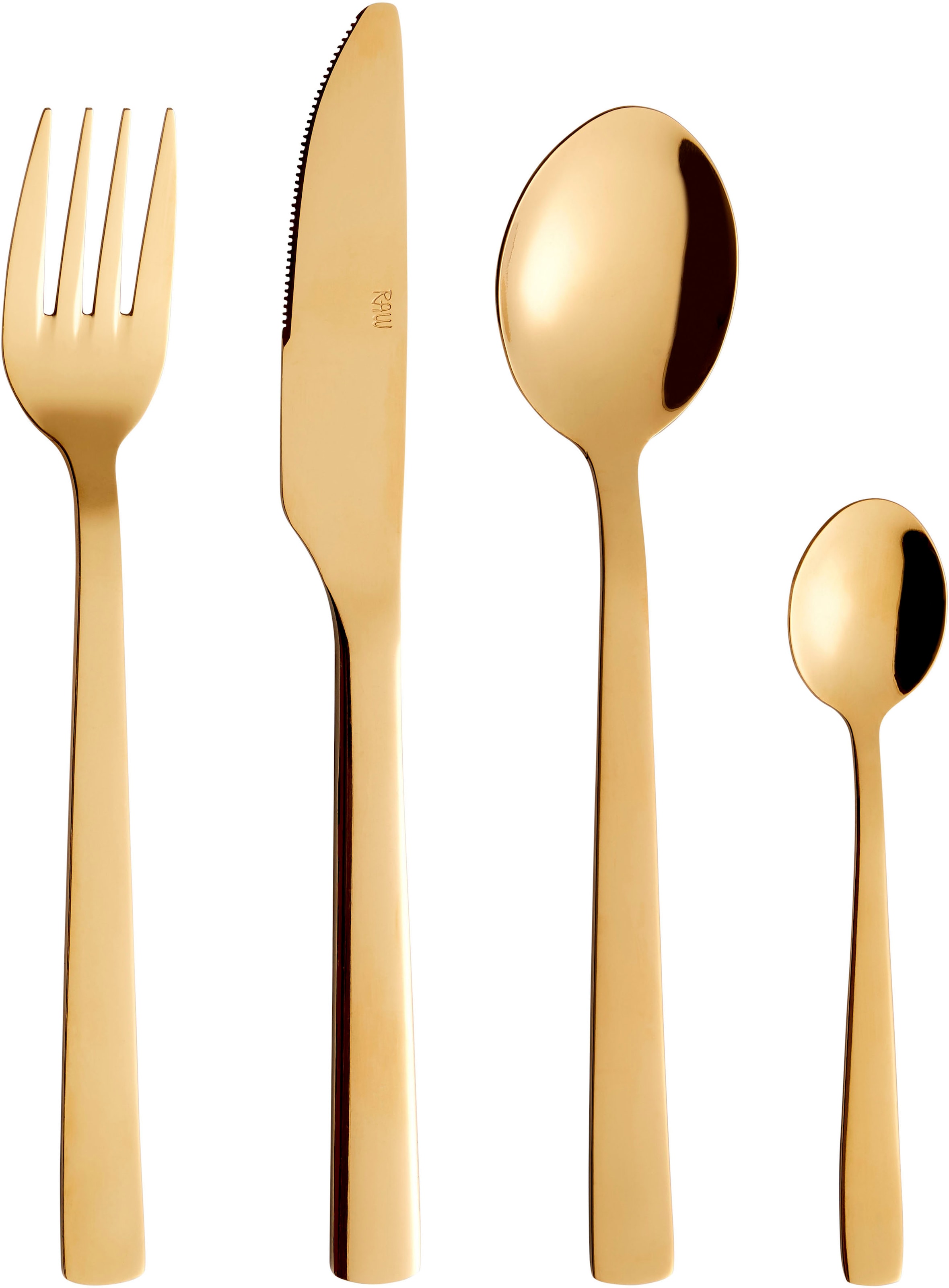 aida RAW Besteck-Set "RAW" PVD-beschichtete Oberfläche günstig online kaufen