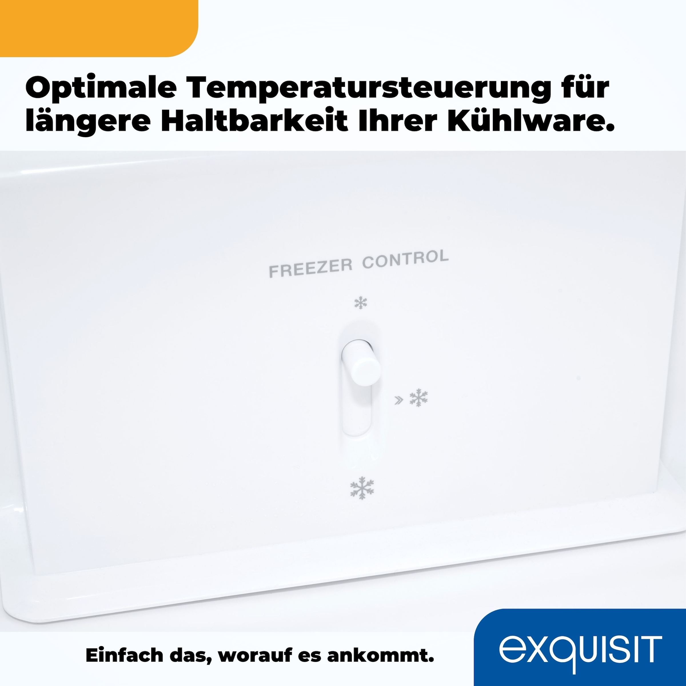 exquisit Kühl-/Gefrierkombination »KGC250-85--040D weiss«