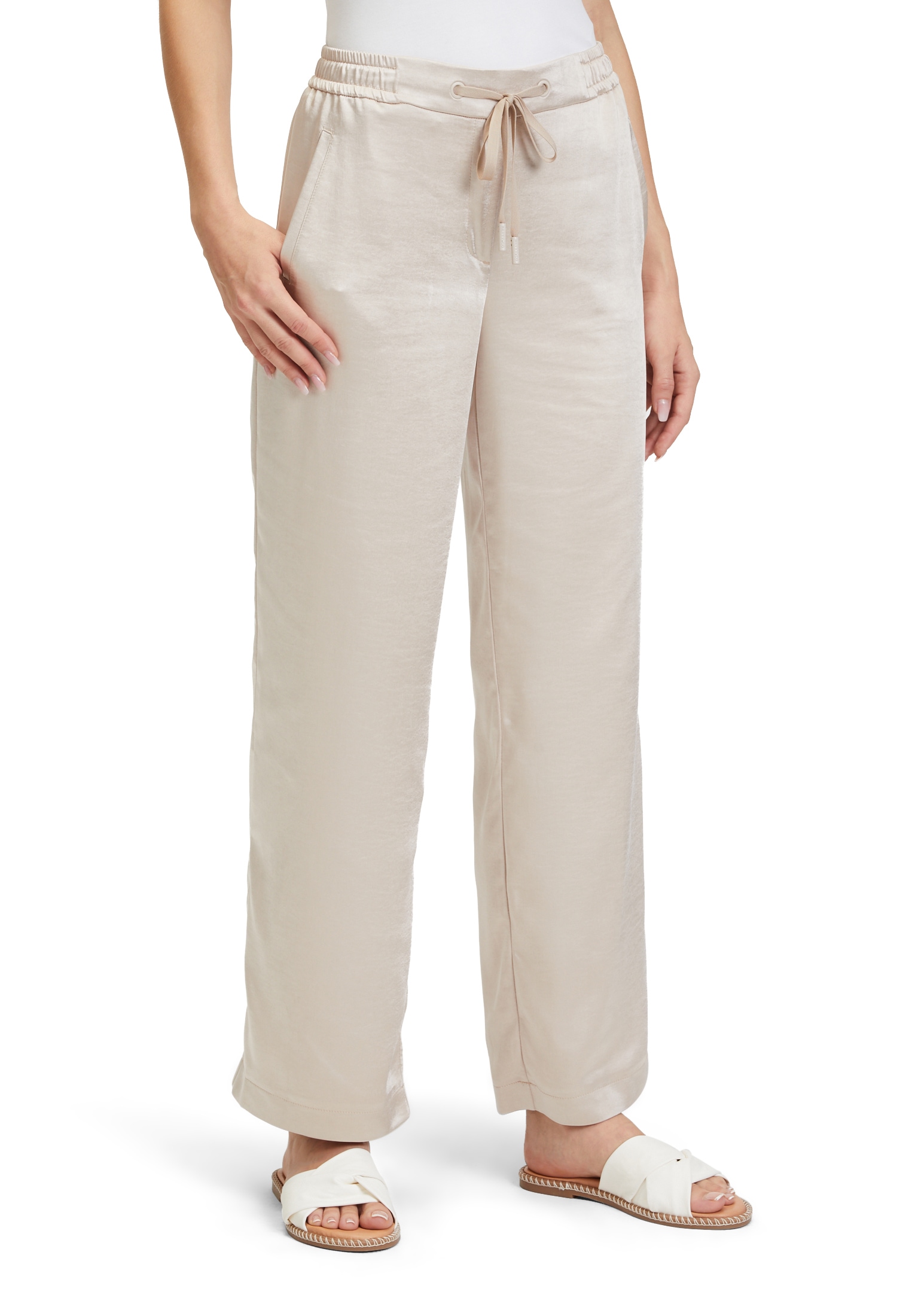 Betty&Co Schlupfhose "Betty & Co Damen Schlupfhose gerader Schnitt", Materi günstig online kaufen
