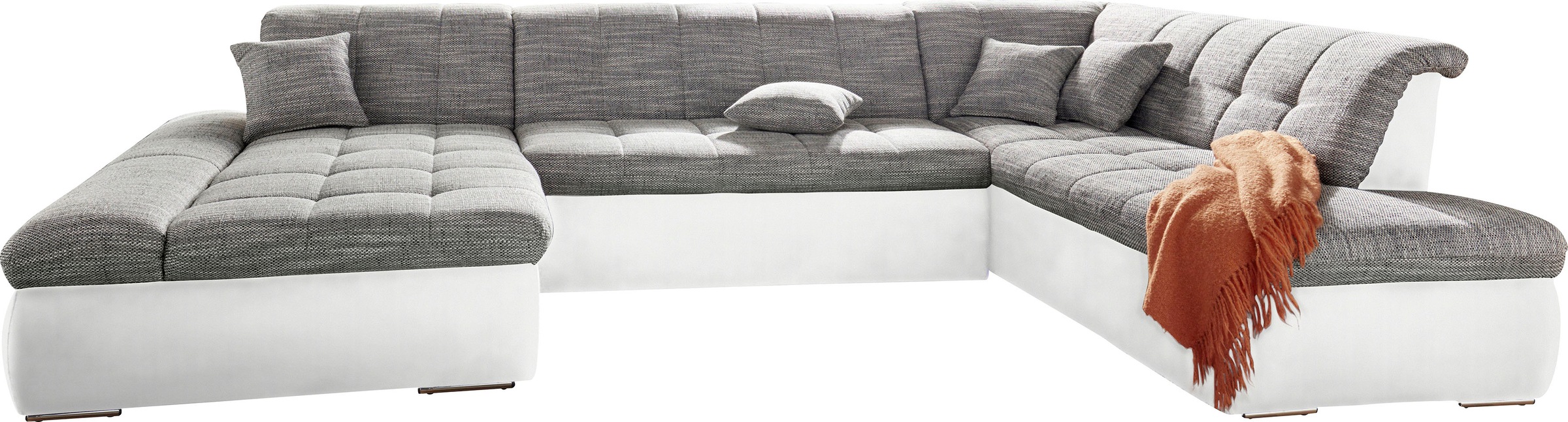 DOMO collection Wohnlandschaft "PB Moric wahlweise mit Bettfunktion und Arm günstig online kaufen