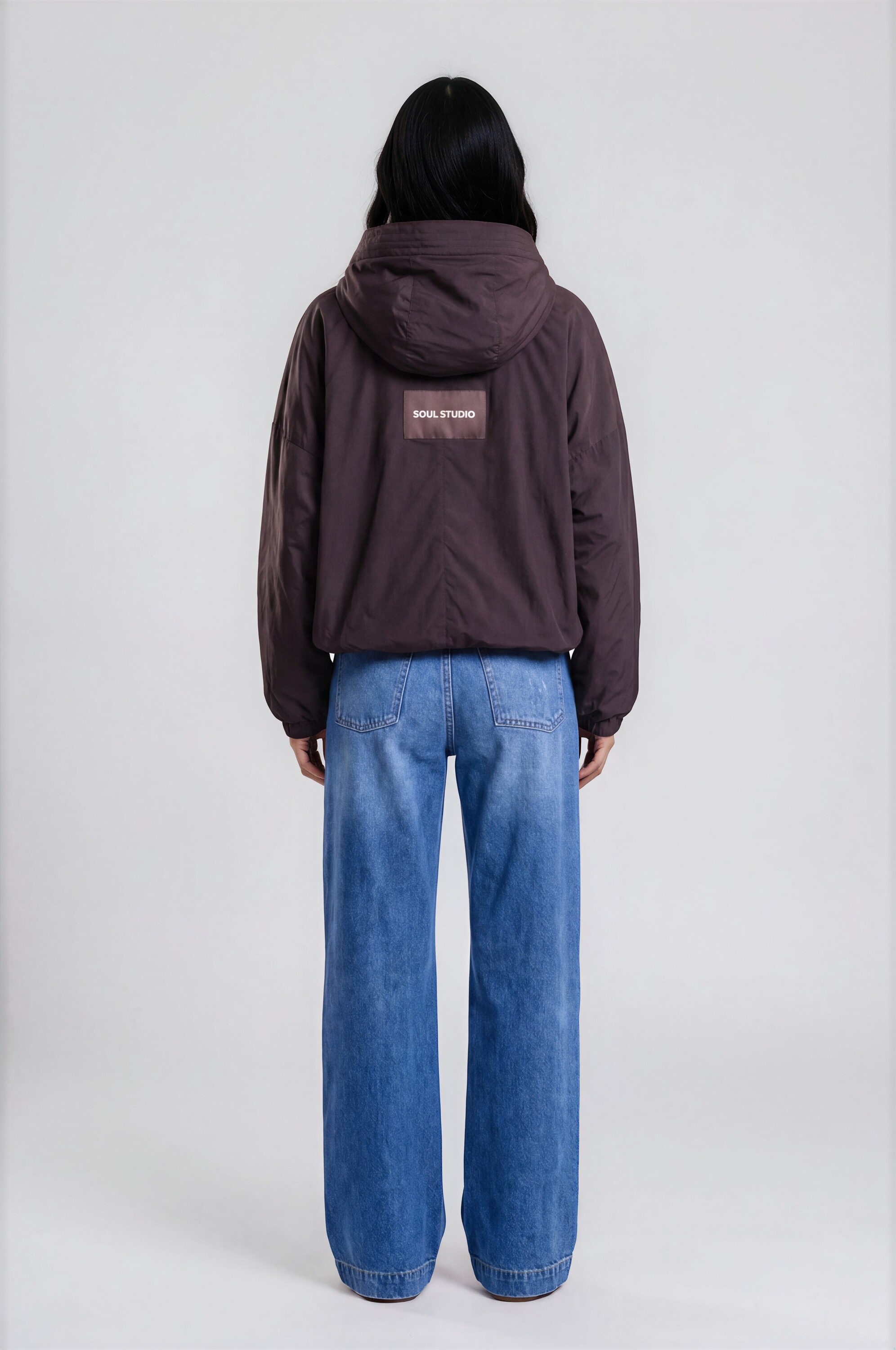 Smith & Soul Outdoorjacke mit Kapuze mit Elastikbündchen