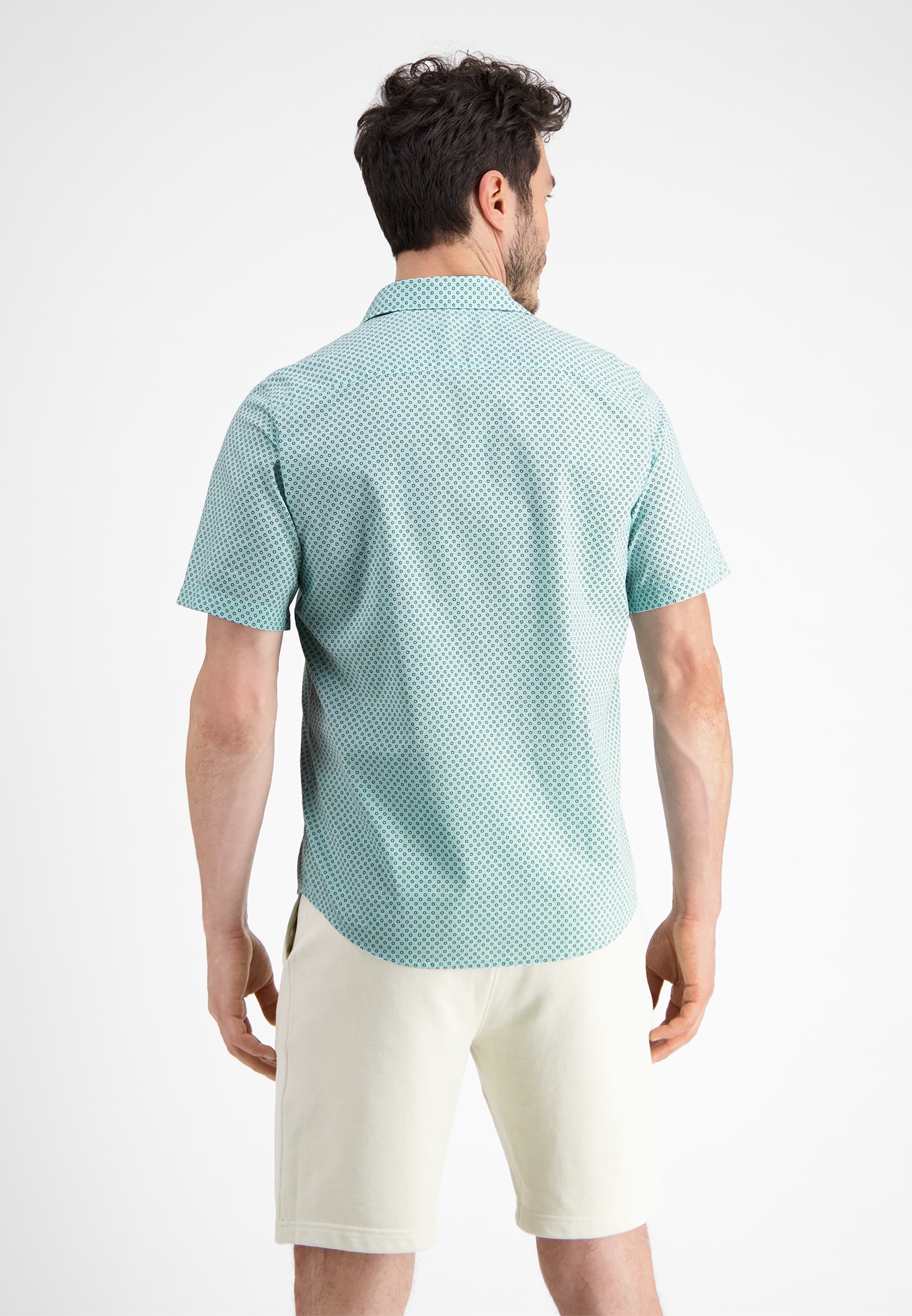 LERROS Kurzarmhemd "Kurzarmhemd *Geometric AOP*" günstig online kaufen