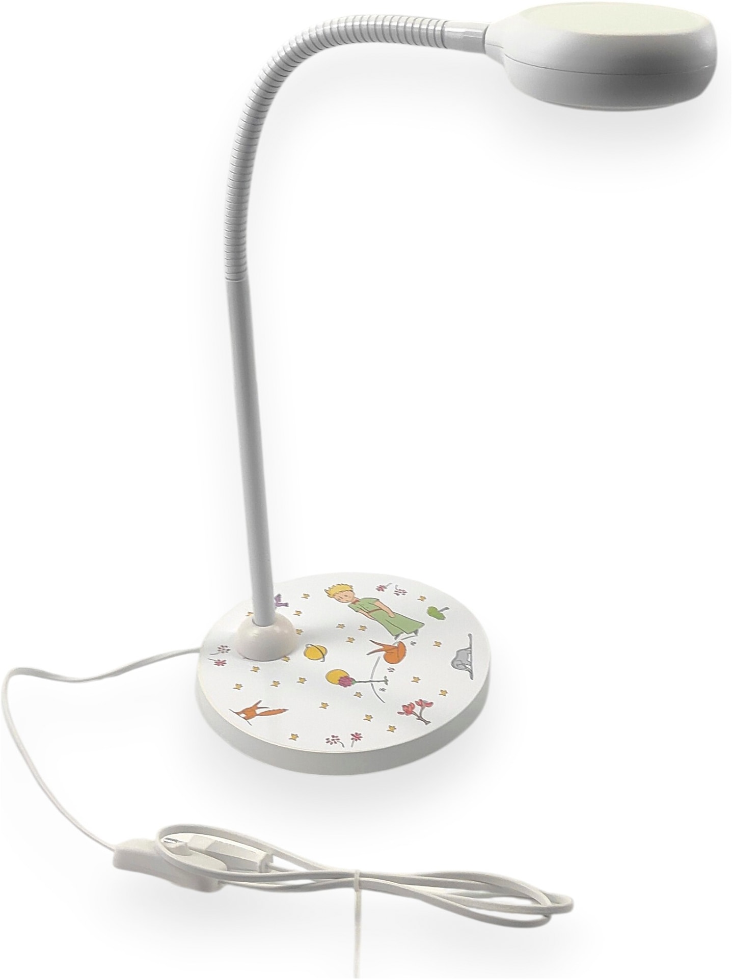 niermann Schreibtischlampe »Kinderlampe mit Motiv "Der kleine Prinz", Kinderzimmer« GX53 1 Stk. flexibel verstellbarer Leuchtenarm, Made in Germany