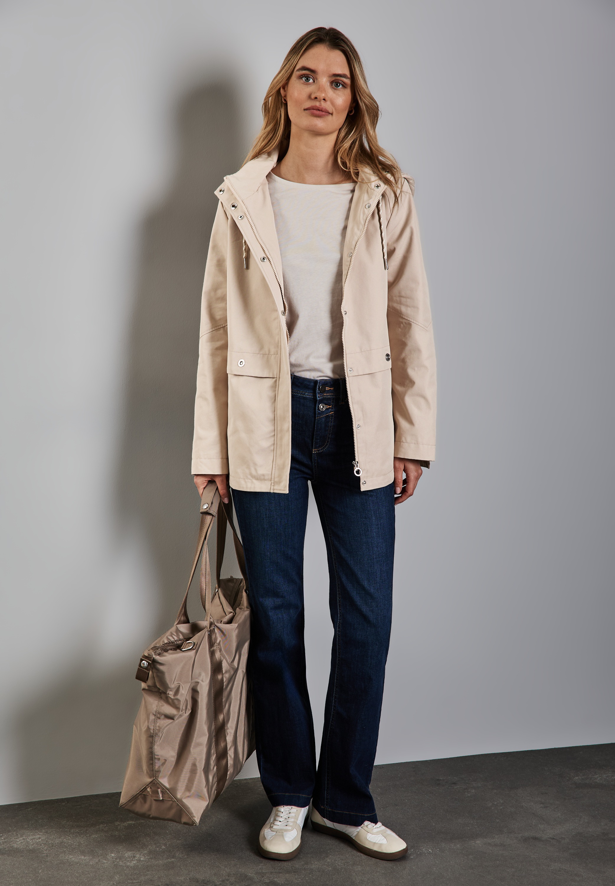 STREET ONE Parka, mit Kapuze, mit Kapuze