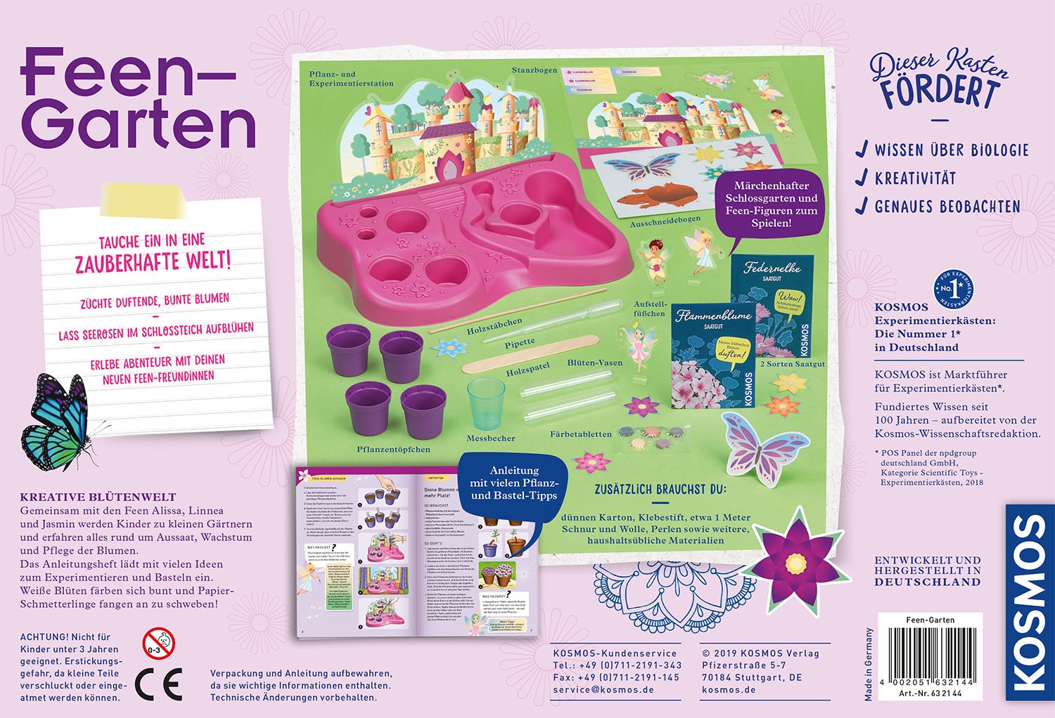 Kosmos Experimentierkasten »Feen-Garten« Made in Germany