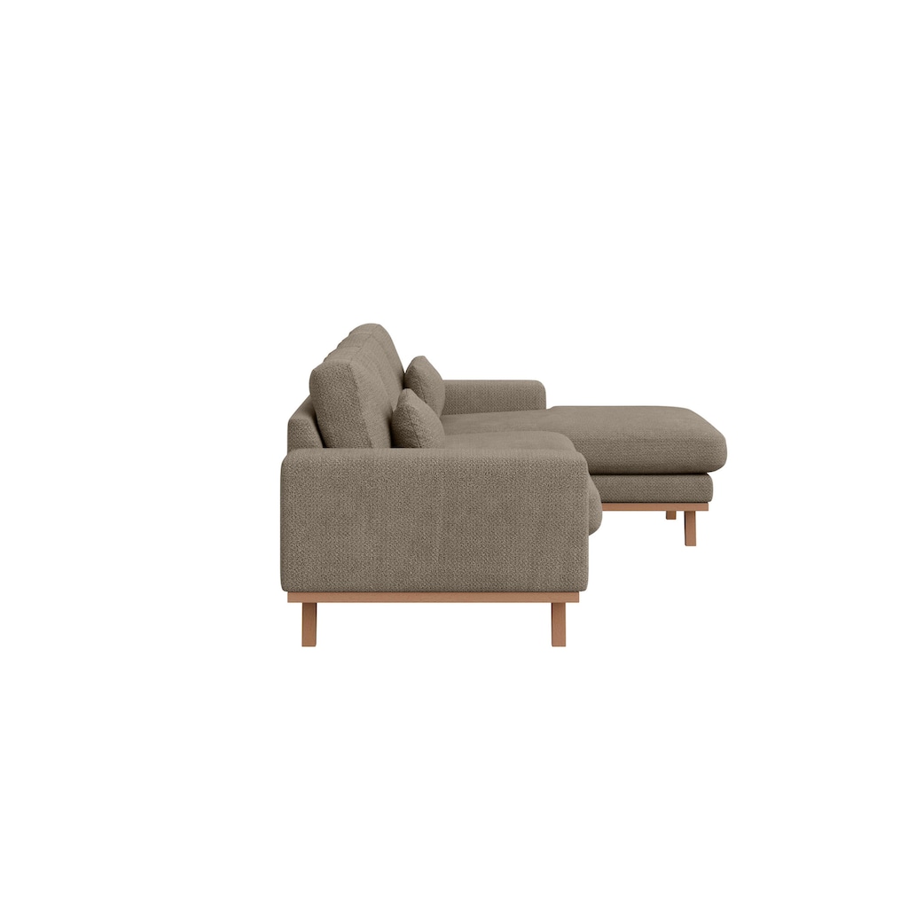 Home affaire Ecksofa »Torino B/T/H: 282/151/81 cm«