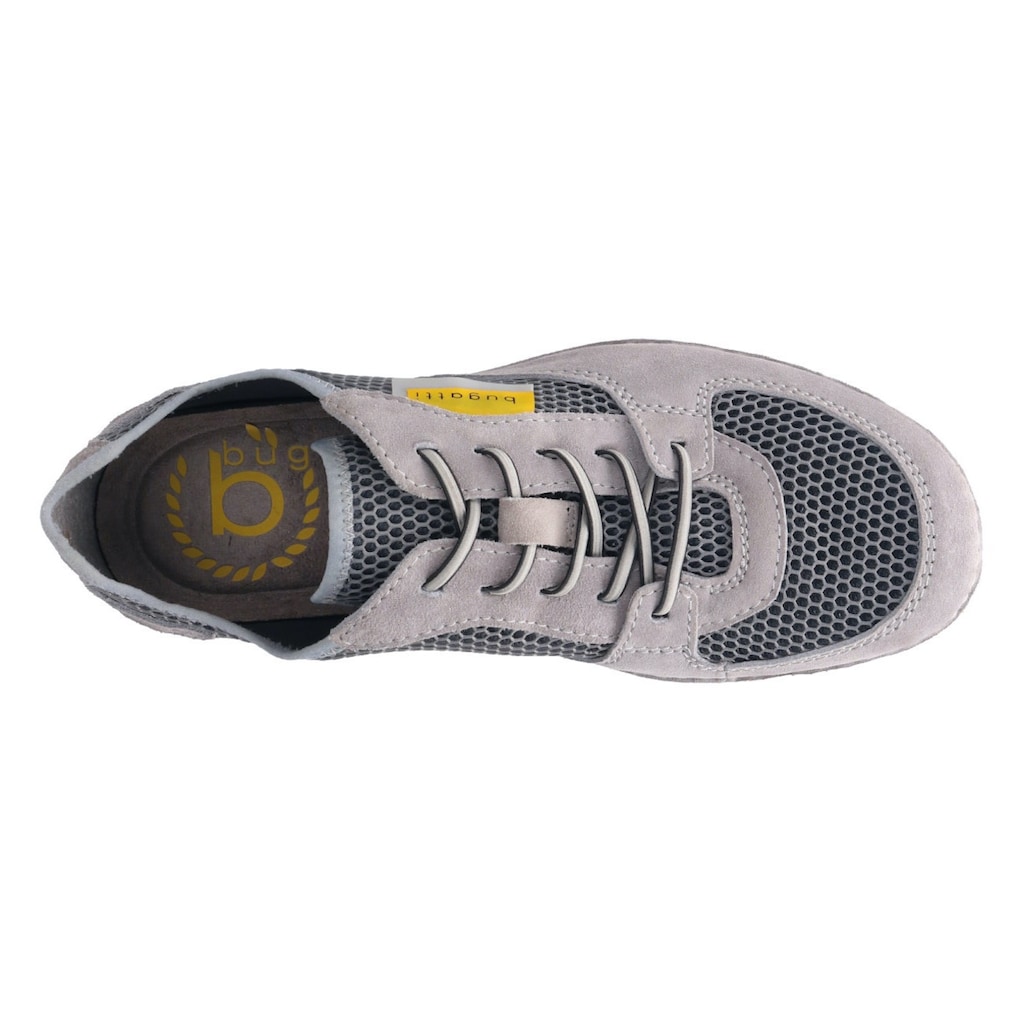 bugatti Slip-On Sneaker, mit farbigem Logo-Emblem