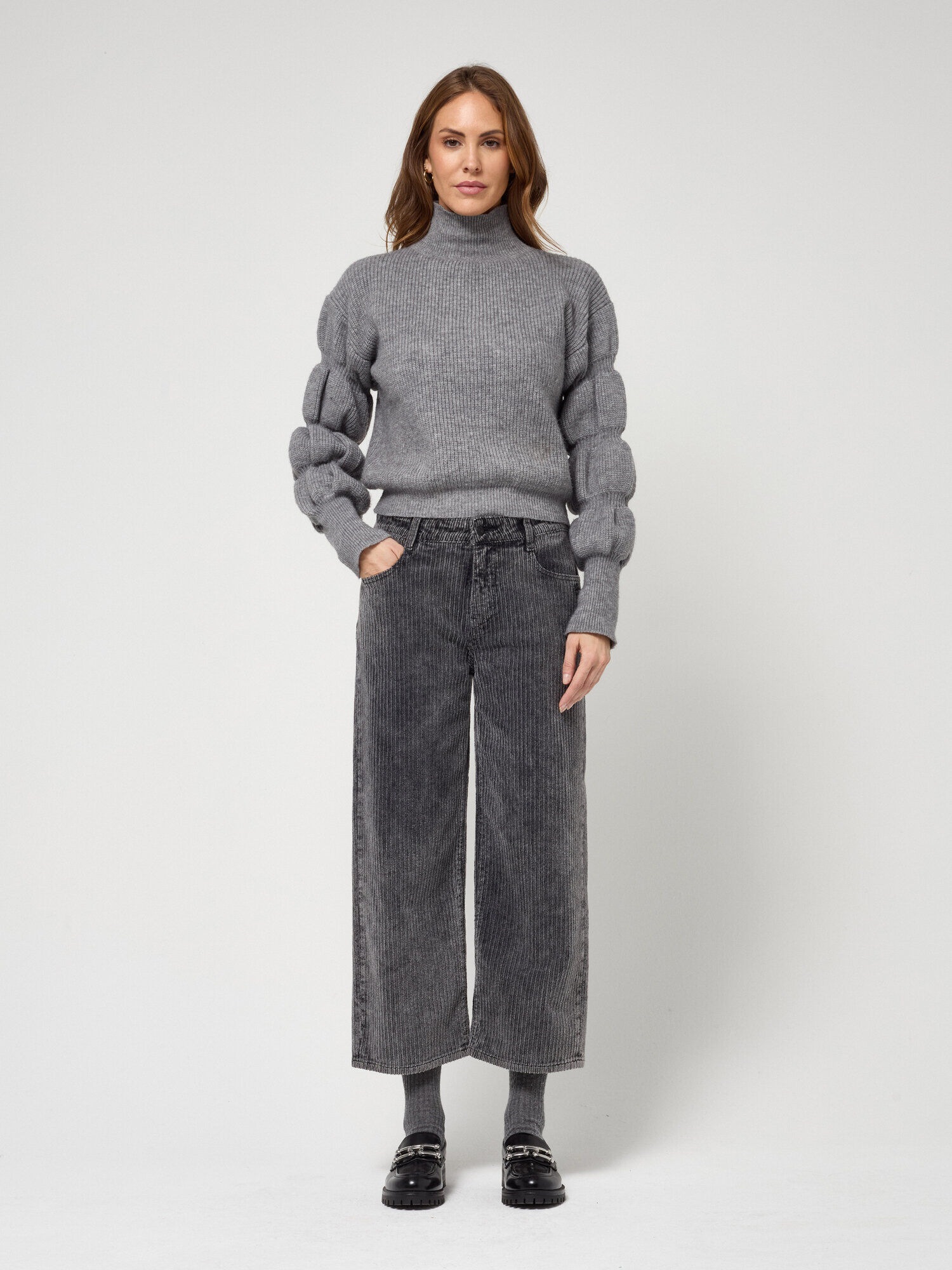 GANG Stoffhose »94CAROL CULOTTE«  im 5-Pocket-Style