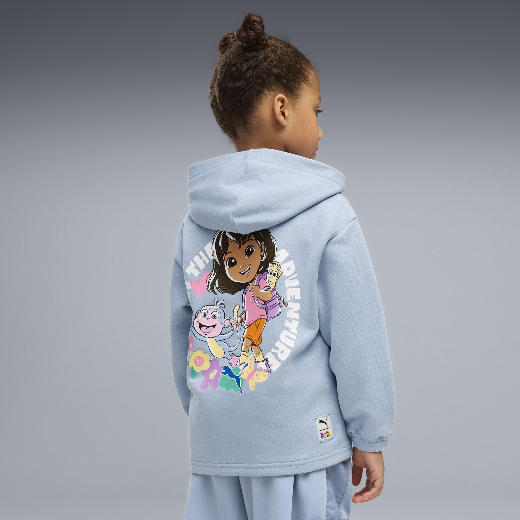 PUMA Kapuzenpullover »PUMA x DORA THE EXPLORER Relaxed Hoodie Mädchen«