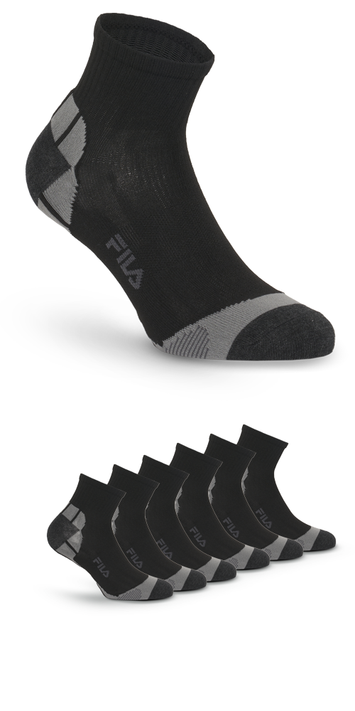 Fila Sneakersocken, (6er Pack), mit Logo-Schriftzug günstig online kaufen