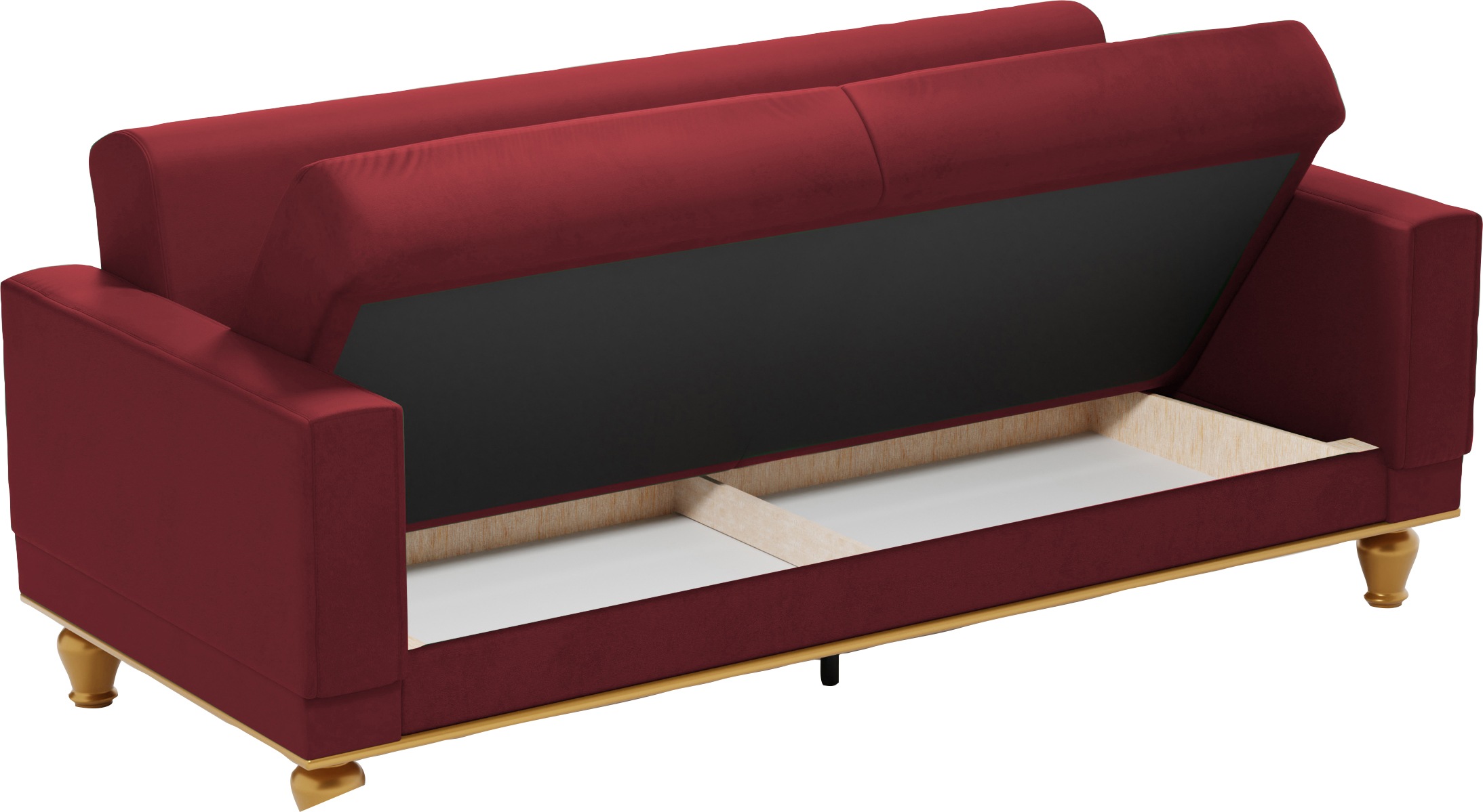 sit&more 3-Sitzer »Orient 5«, mit Strass-Stein, wahlweise mit Bettfunktion und Bettkasten