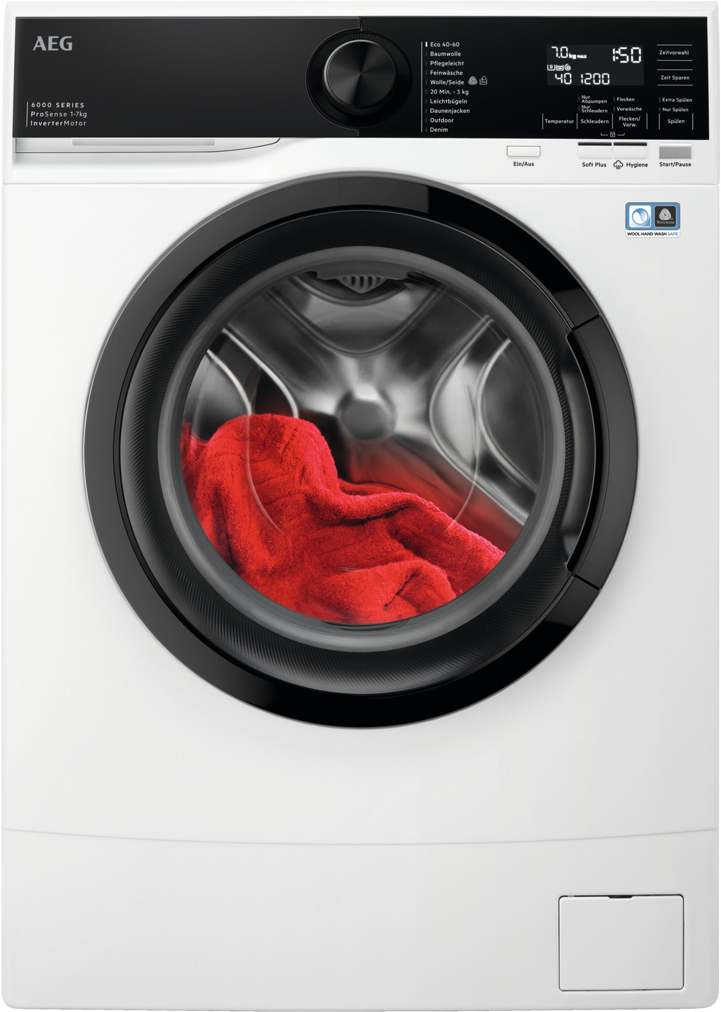 AEG Waschmaschine 6000 "LSR6F75470 914343153" 7 kg 1400 U/min Hygiene-Progr günstig online kaufen