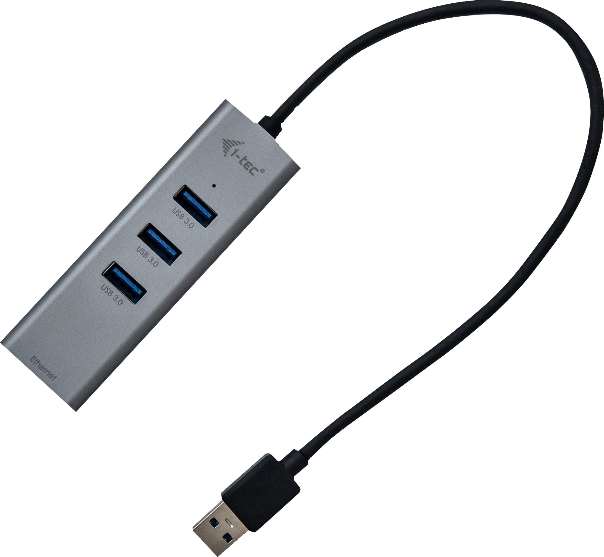 I-TEC USB-Adapter »USB-A Metal HUB 3 Port Giga«