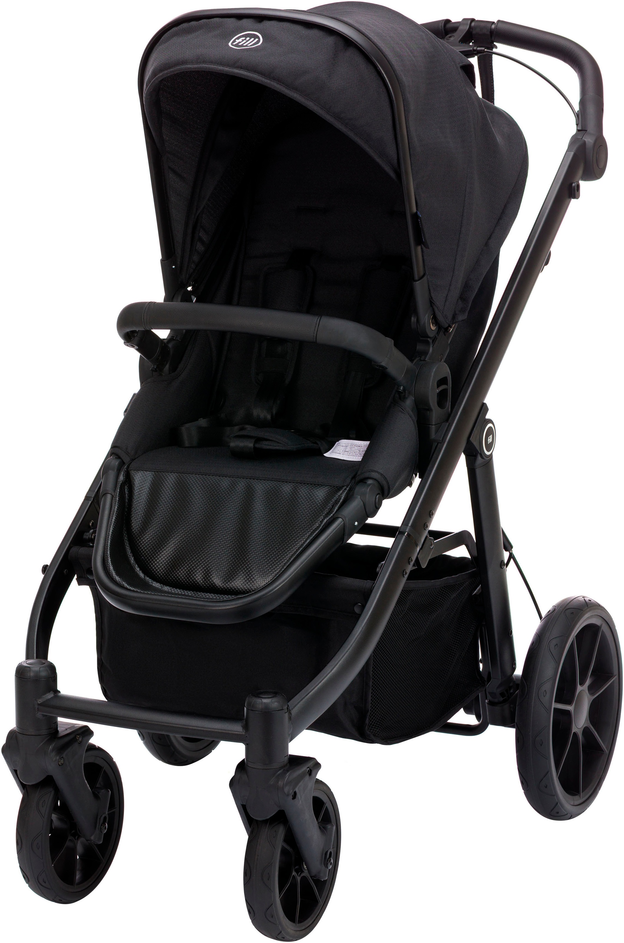 FILLIKID Kinder Kinder-Buggy "Fill Voyager"schwarz, Aluminium, Polyester, Stahl, Kinderwagen