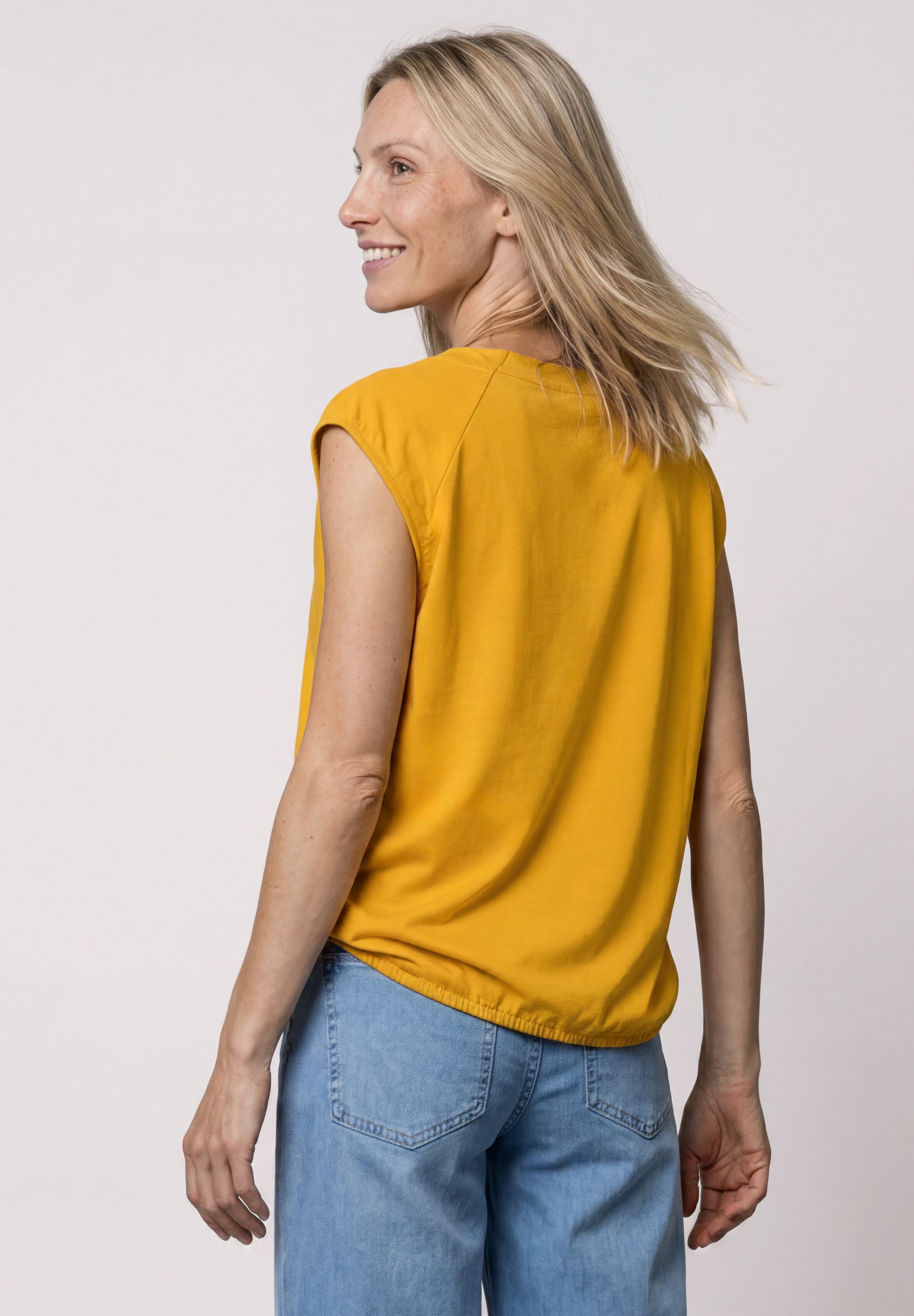 STREET ONE Shirttop aus stretchigem Viskosematerial