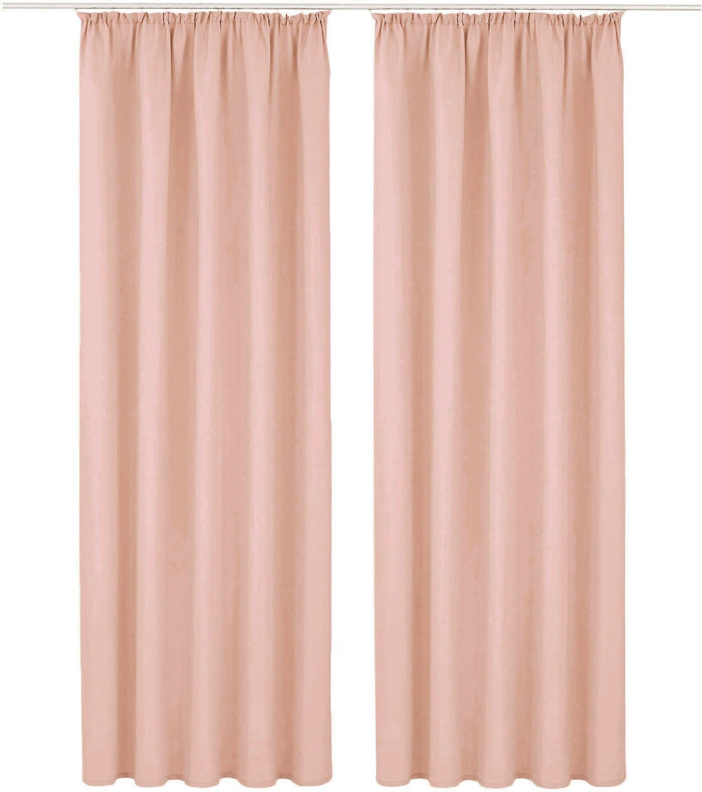 OTTO home Vorhang "Raja, Gardinen mit Kräuselband, Vorhänge Wohnzimmer" Krä günstig online kaufen