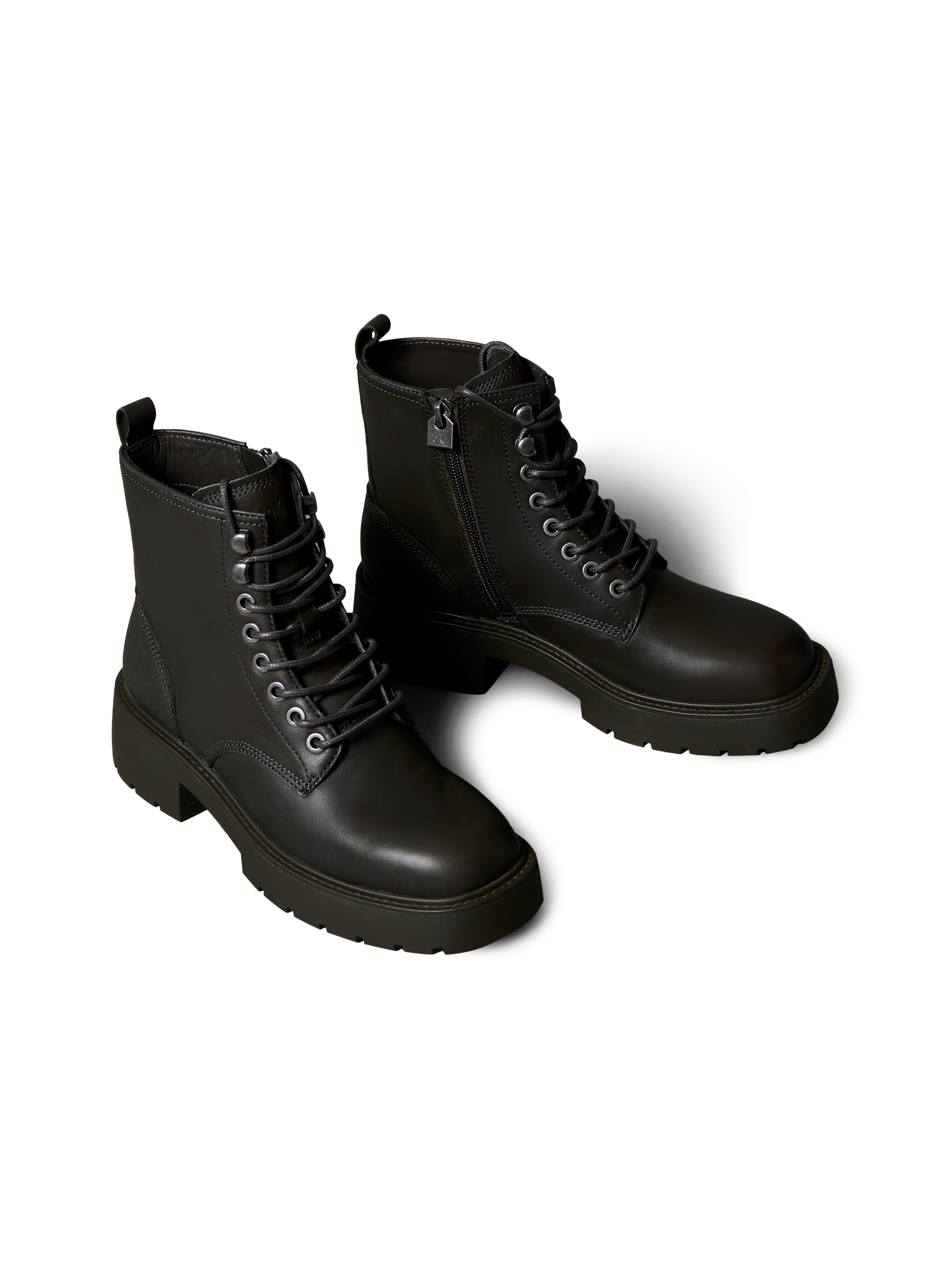 Calvin Klein Jeans Schnürboots "CHUNKY LACE UP ZIP BOOT", Schnürstiefelette günstig online kaufen