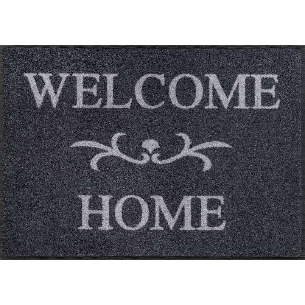 wash+dry by Kleen-Tex Fußmatte »Welcome Home«, rechteckig