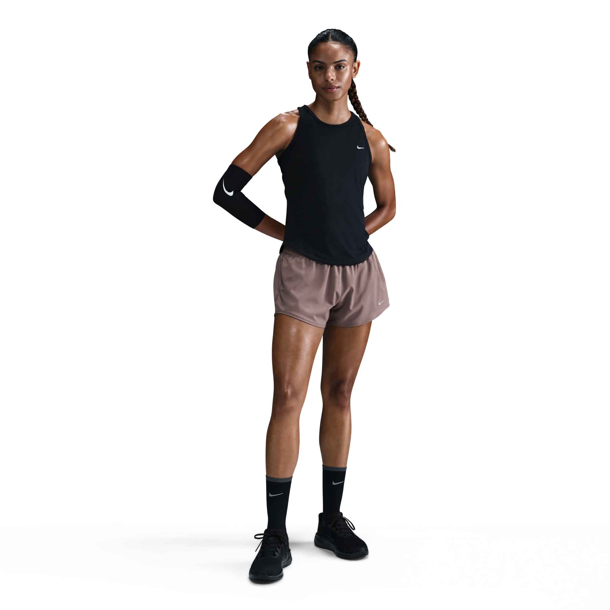 Nike Lauftop »W NK TEMPO DF TANK« abgerundeter Saum, schweißableitendes Dri-FIT-Material