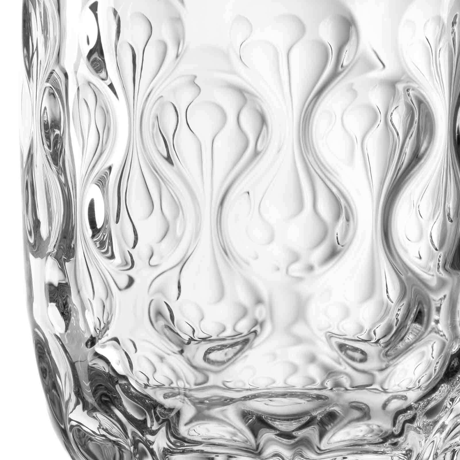 Thumbnail - LEONARDO Latte-Macchiato-Glas "Latte Macchiato Gläser (2) Gocce 390 ml 6er Set transparent"