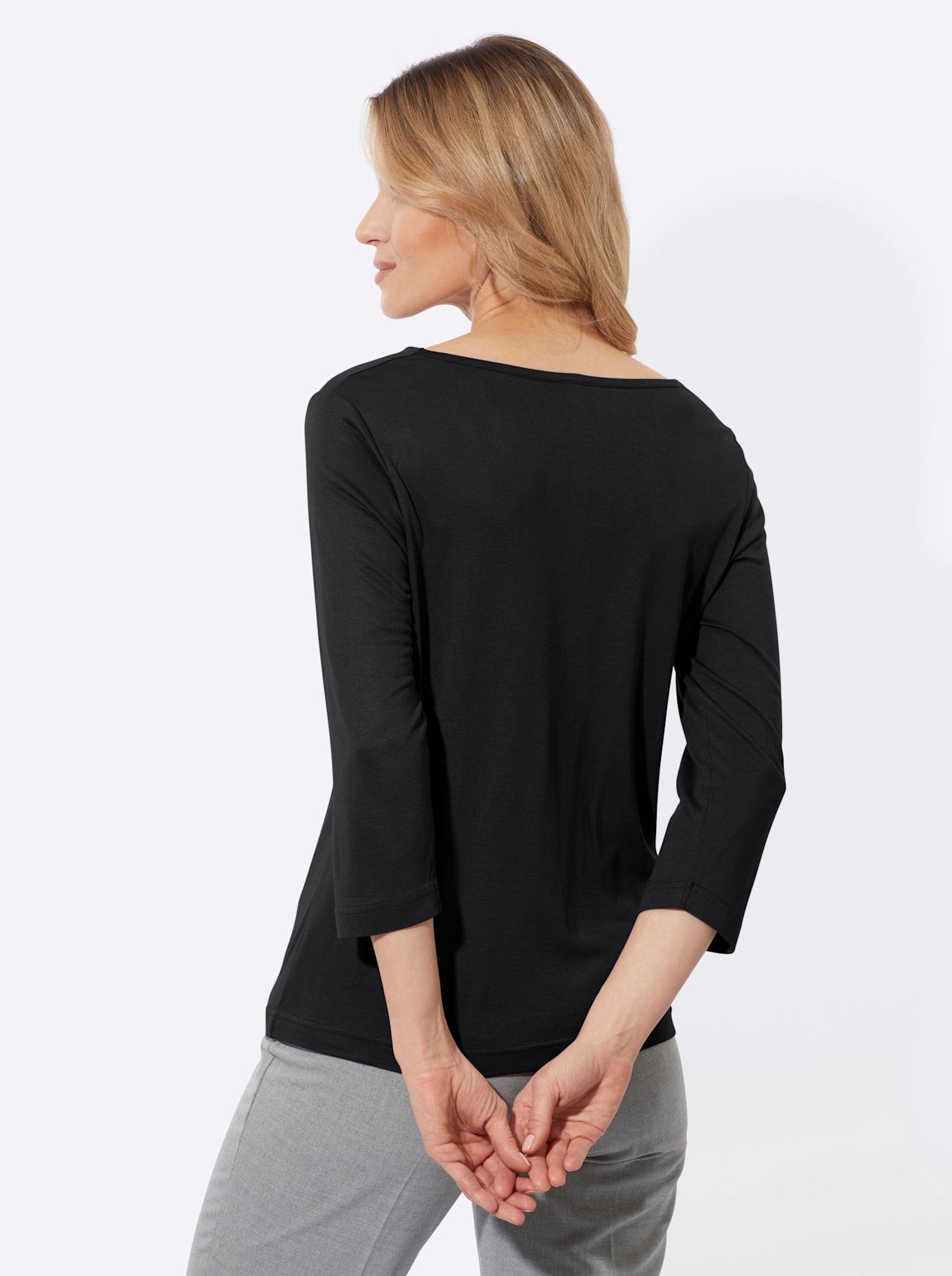 Classic Basics Wasserfallshirt "Wasserfallshirt" 1 Stk. günstig online kaufen