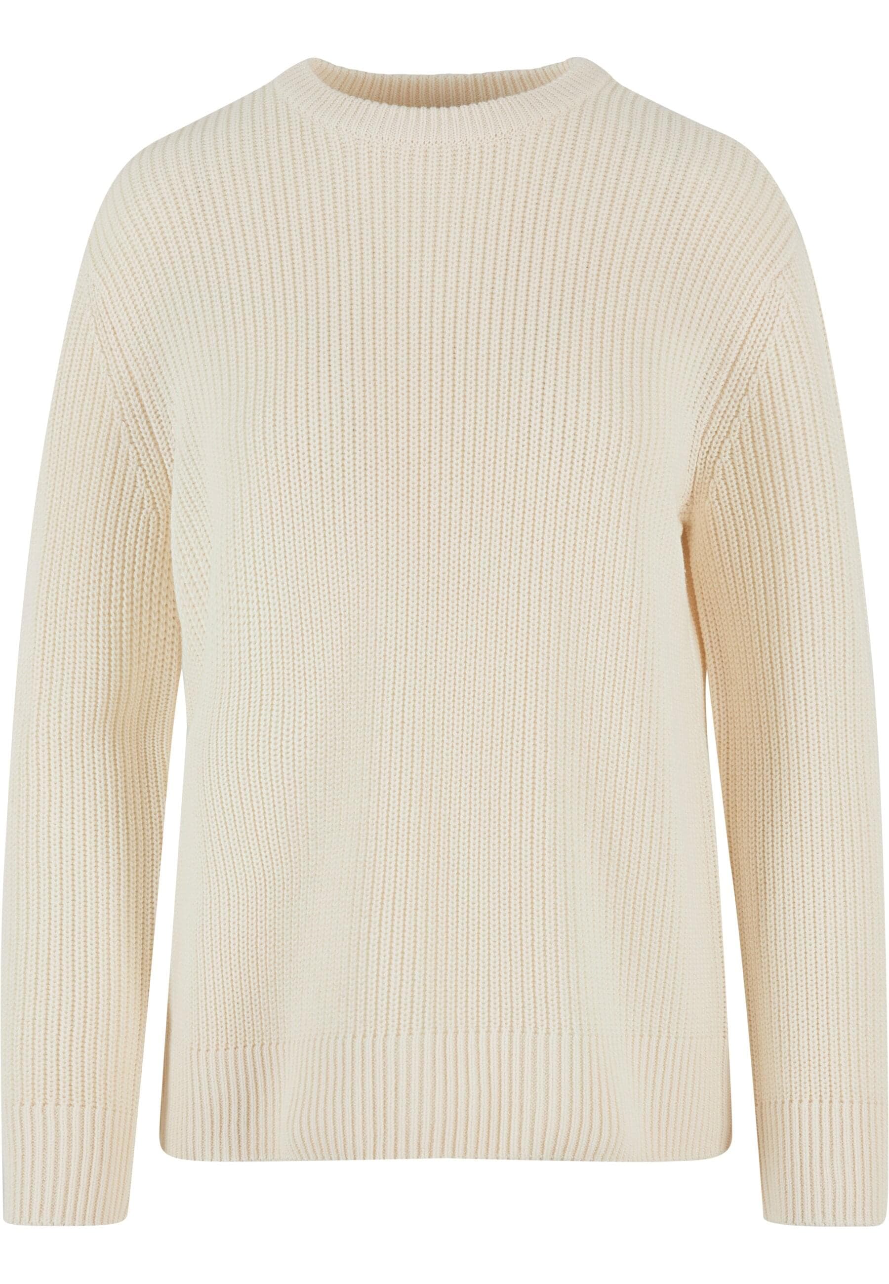 Megztinis apvalia iškirpte » Moterims Ladies Rib Knit Sweater« (1 tlg.)