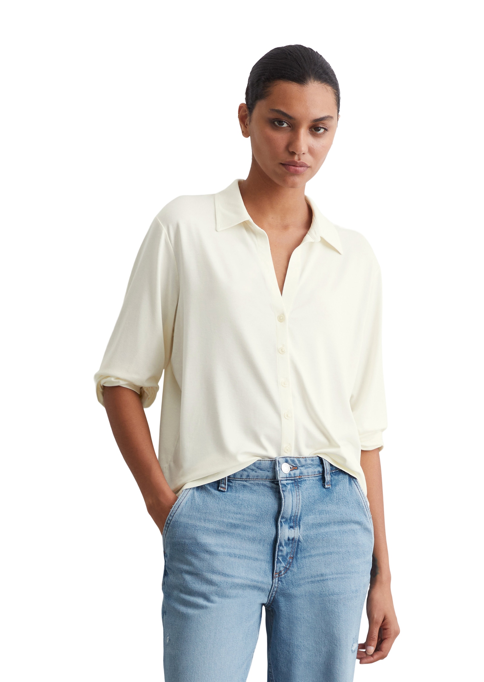 Marc OPolo bequeme und unkomplizierte Alternative zur klassischen Bluse günstig online kaufen