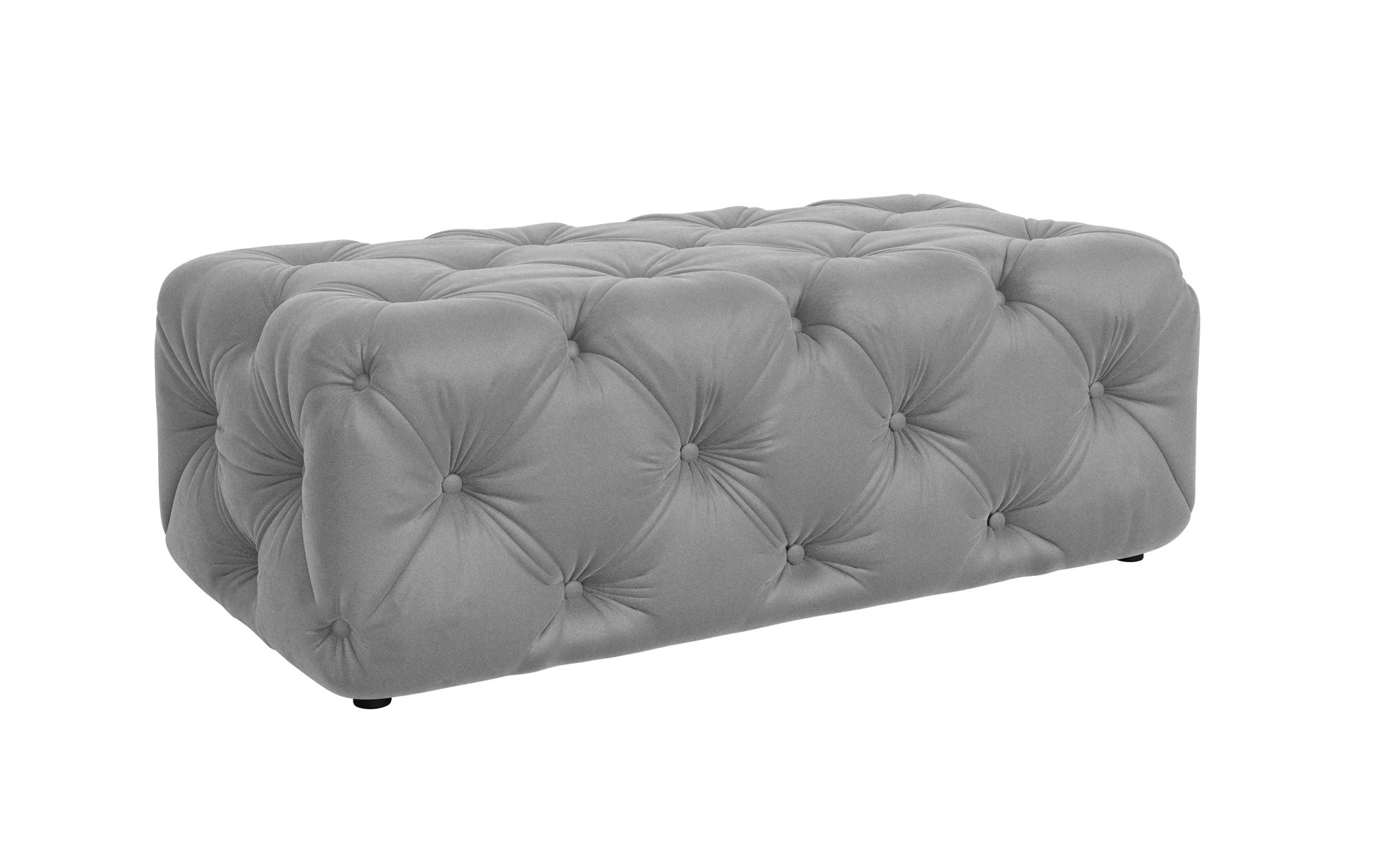 Home affaire Polsterhocker "FOLLINA" Polsterhocker mit klassischer Chesterf günstig online kaufen