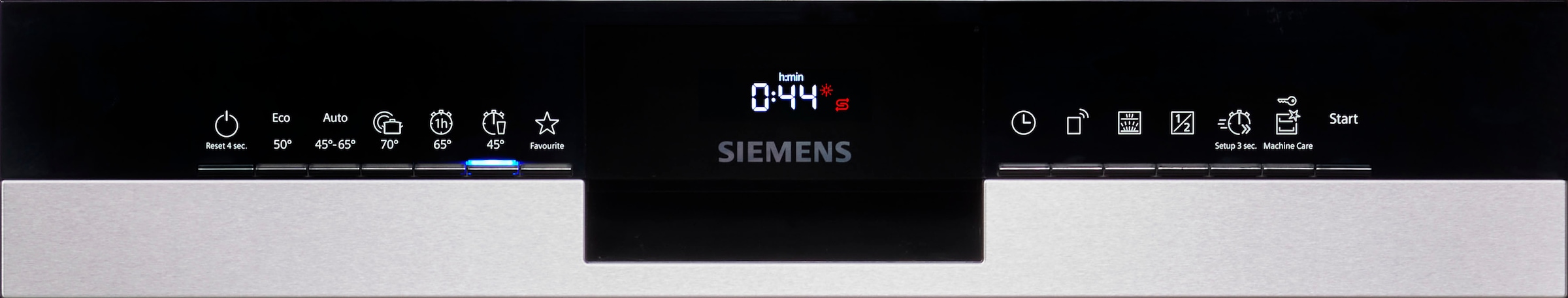 SIEMENS teilintegrierbarer Geschirrspüler »SN53ES05DE«, iQ300, SN53ES05DE, 13 Maßgedecke, Made in Germany